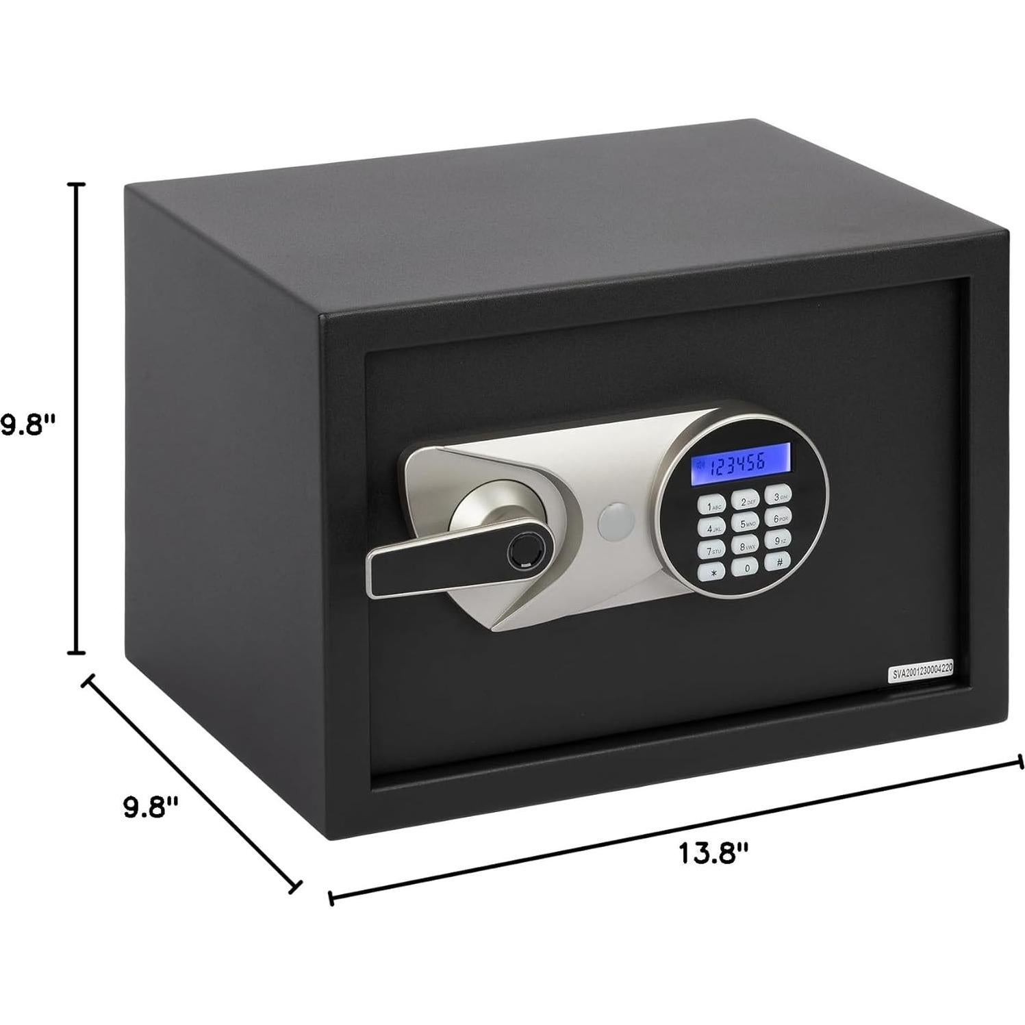 Caja Fuerte Biométrica BlackSmith 1.0 Pies Cúbicos Negra