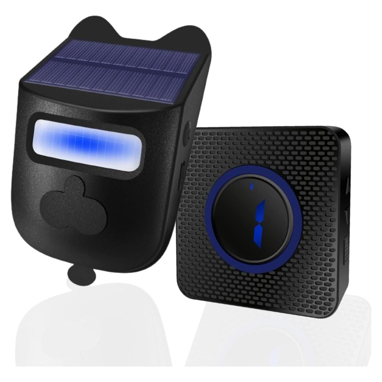 Alarma Solar HoneTeek para Entrada de Vehículos 1 Sensor Timbre