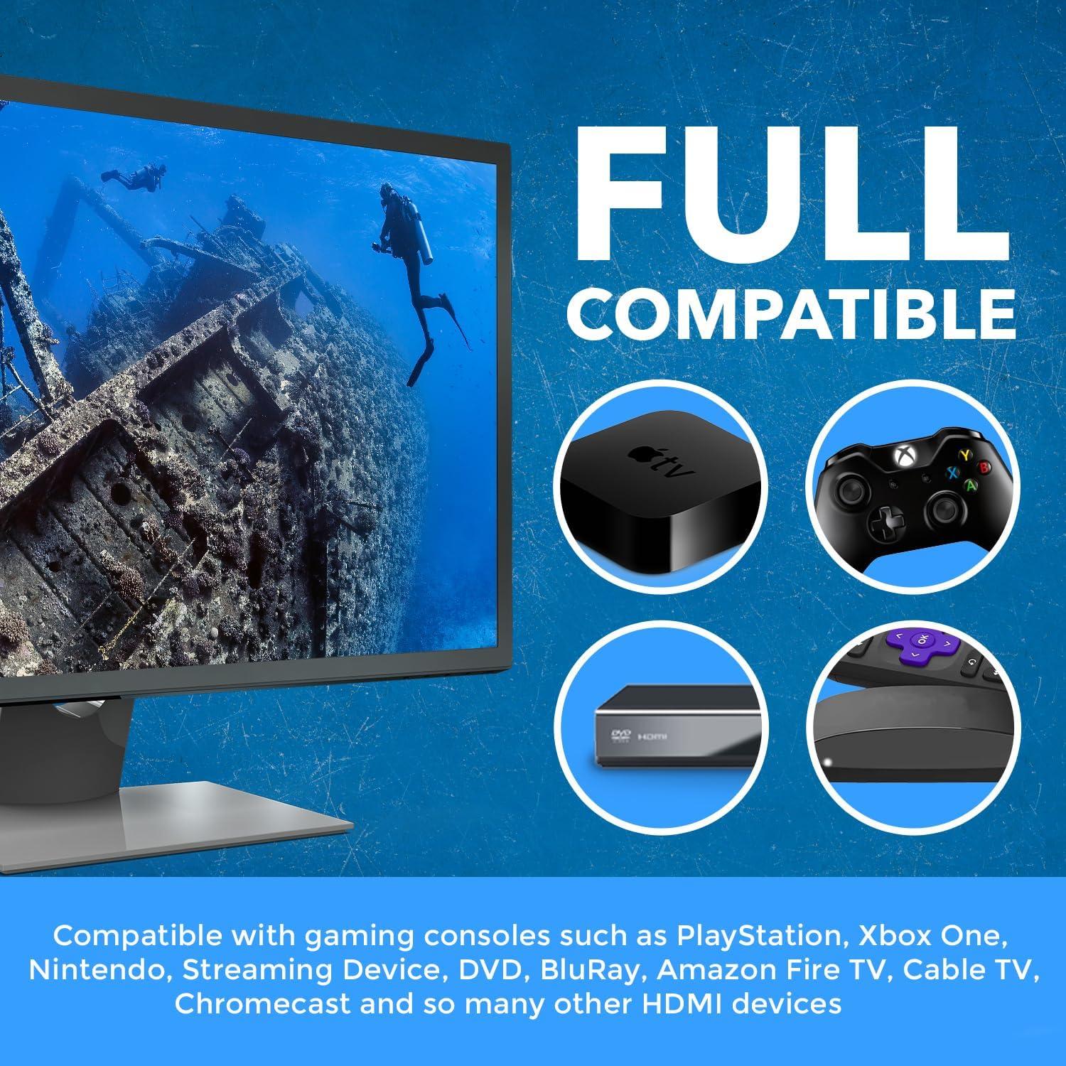 Conmutador HDMI 4 en 1 OREI UHD-401MV 4K @ 60Hz