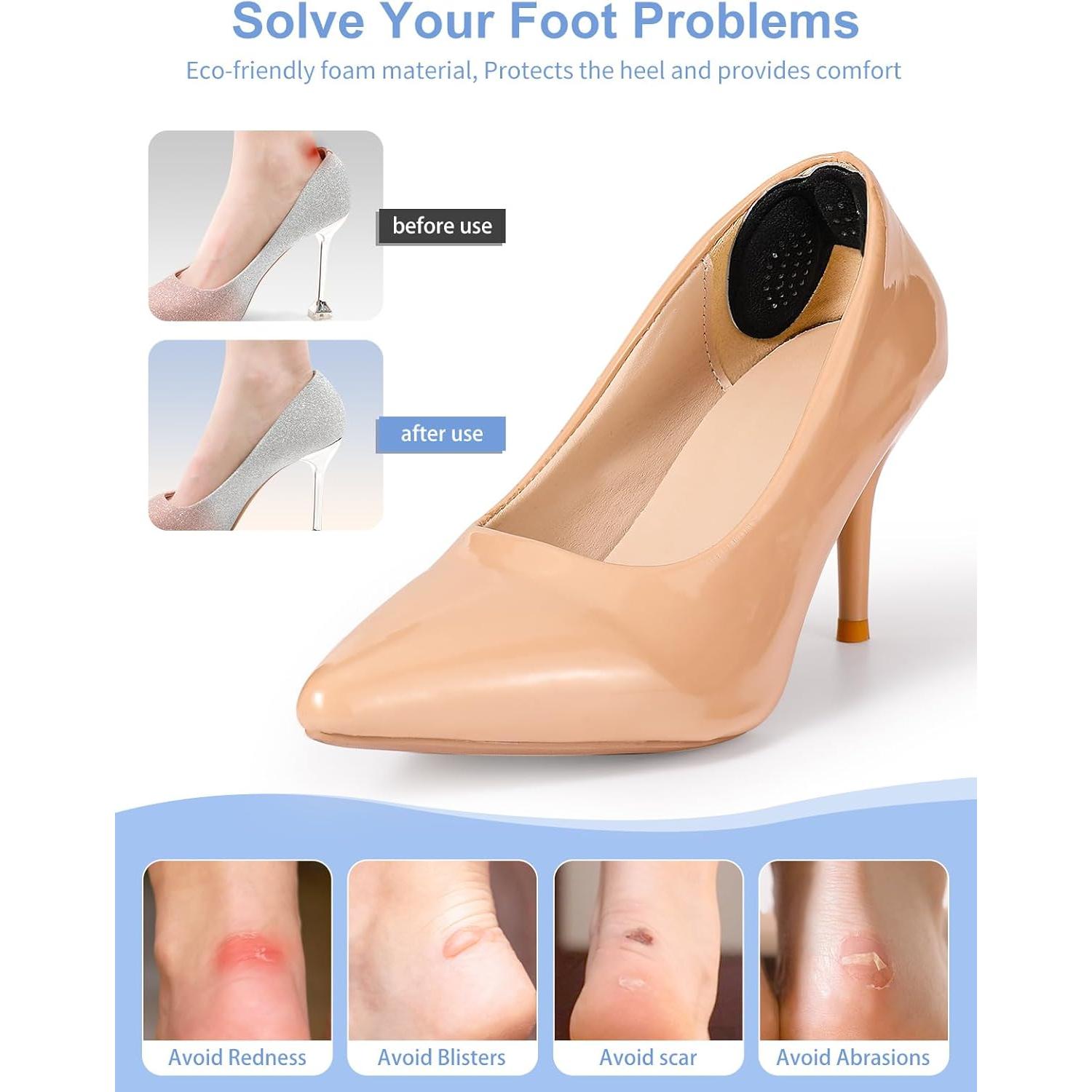 Almohadillas para Talones EIRMAT - 5 Pares Antideslizantes