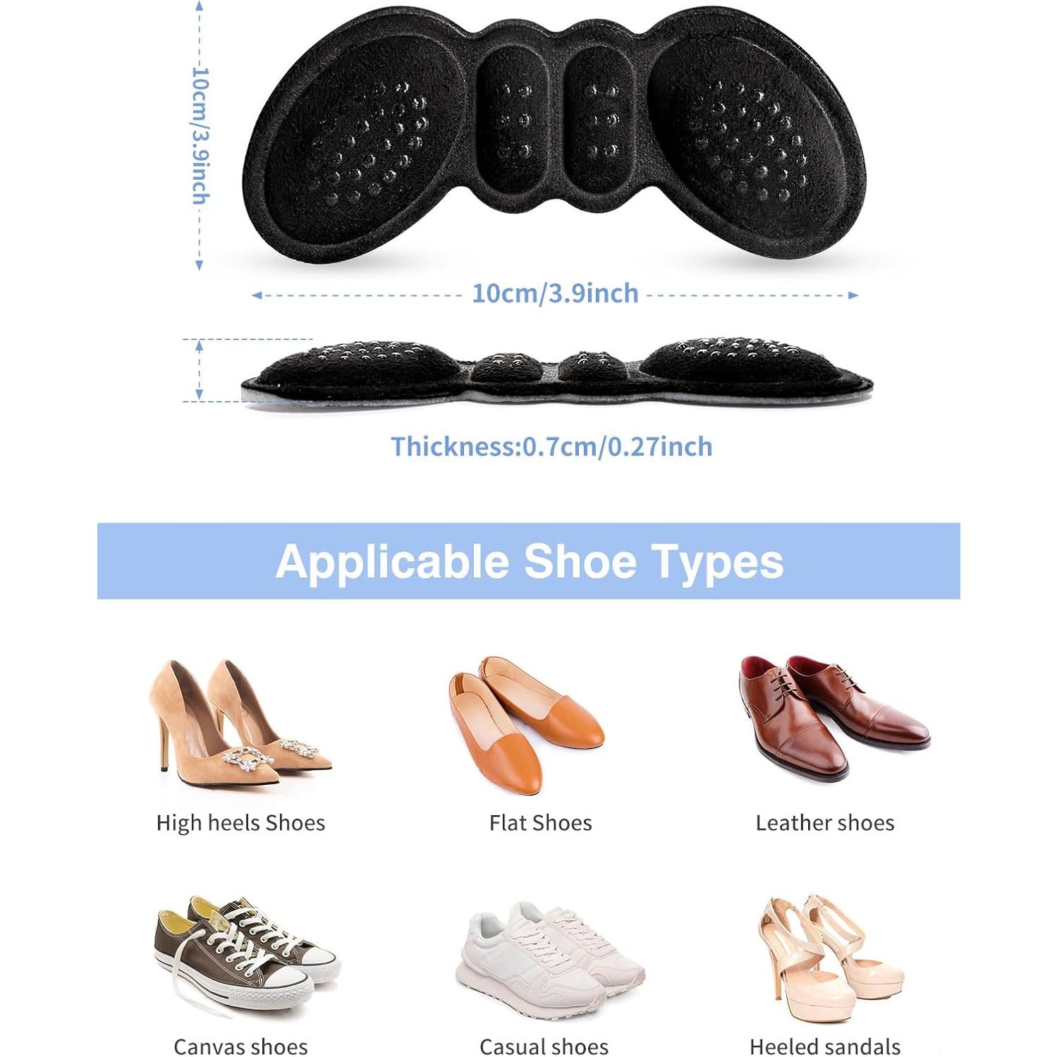 Almohadillas para Talones EIRMAT - 5 Pares Antideslizantes