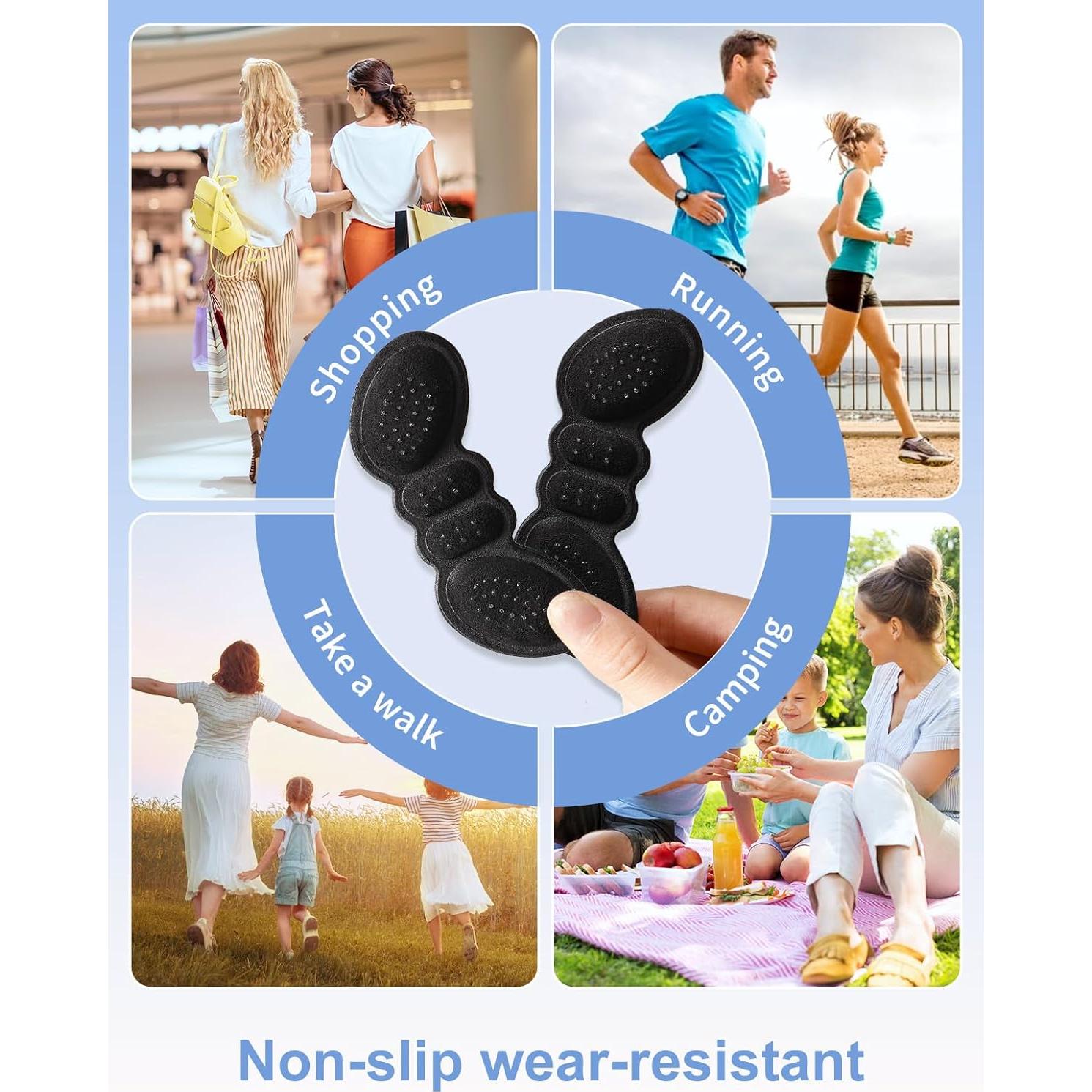 Almohadillas para Talones EIRMAT - 5 Pares Antideslizantes