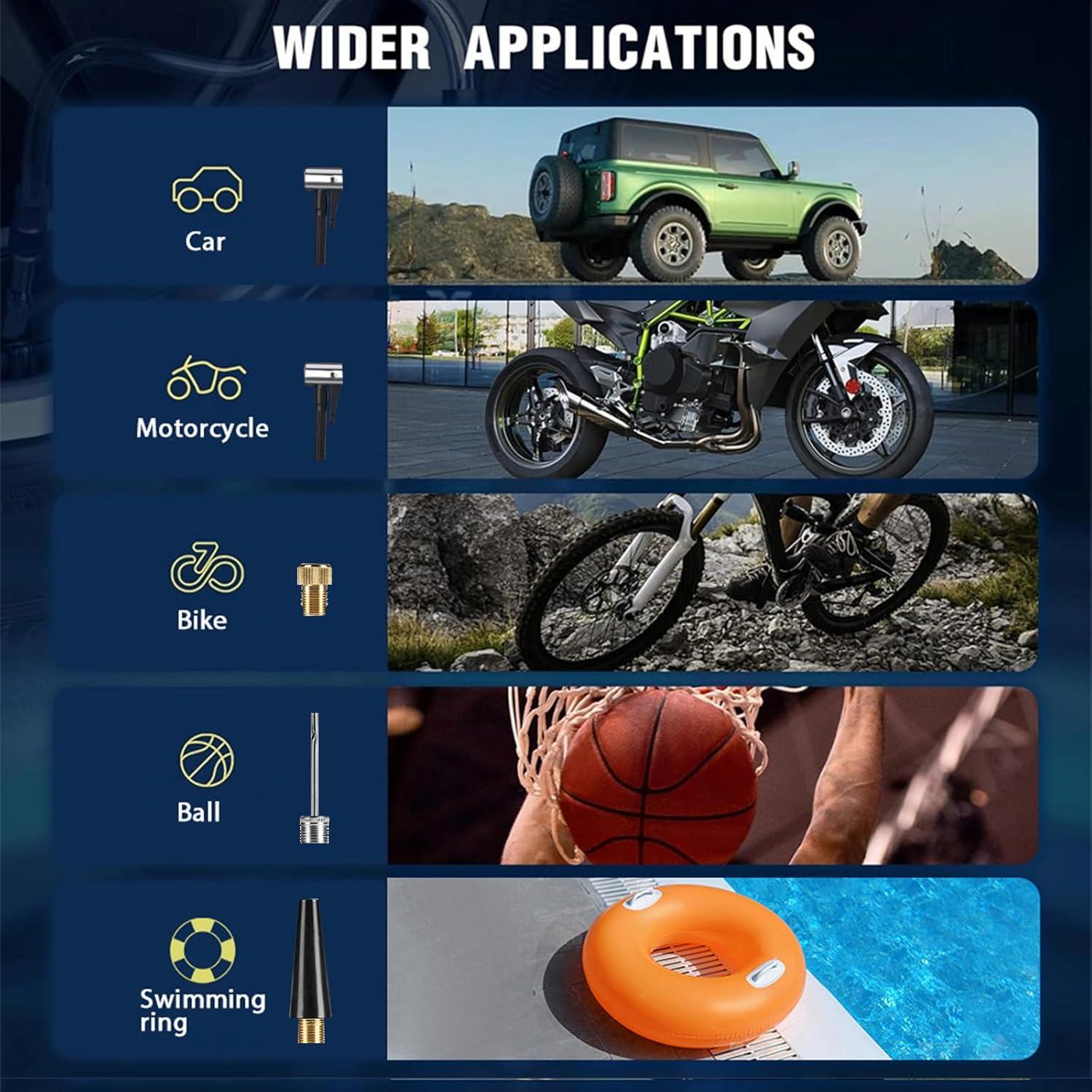 Compresor de Aire Portátil Wikutfry MU-002 15000mAh 150PSI