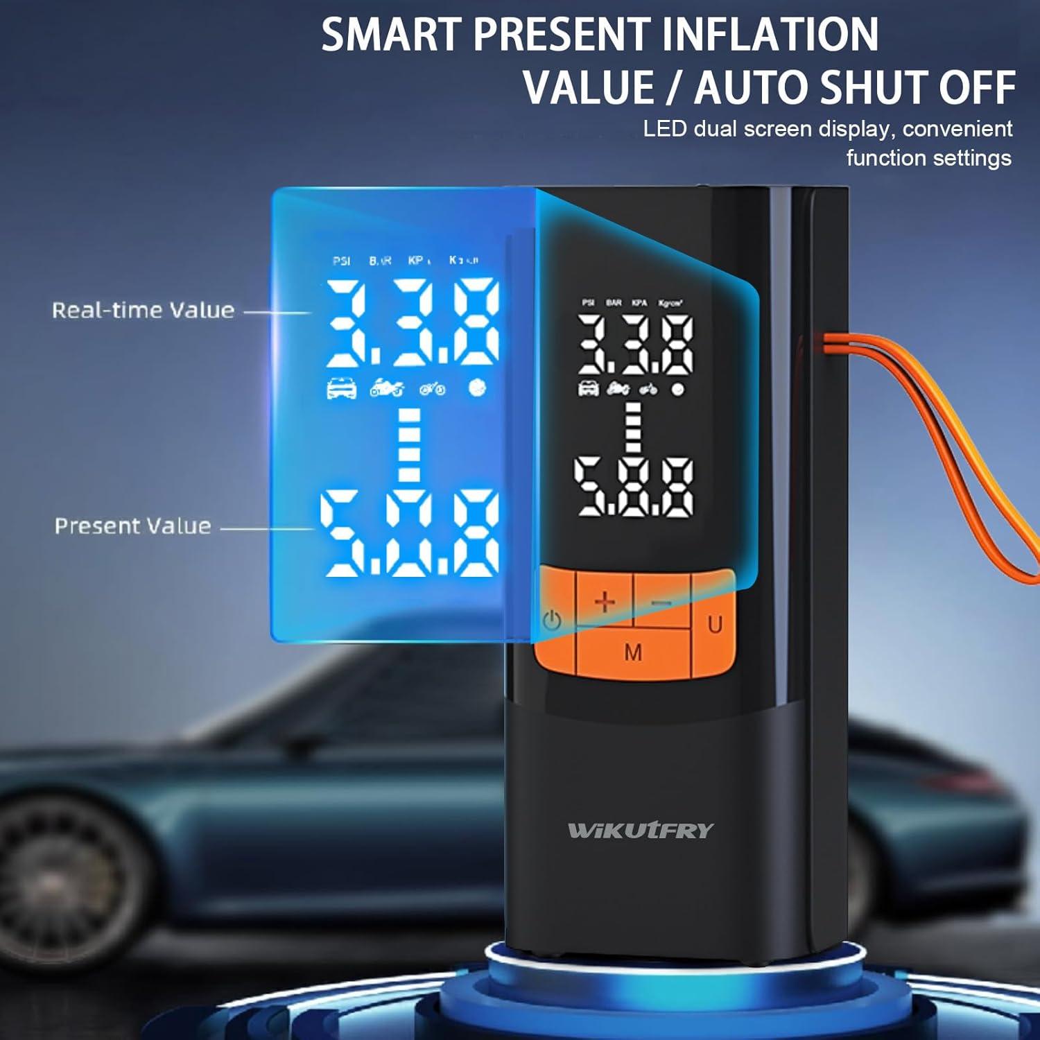 Compresor de Aire Portátil Wikutfry MU-002 15000mAh 150PSI