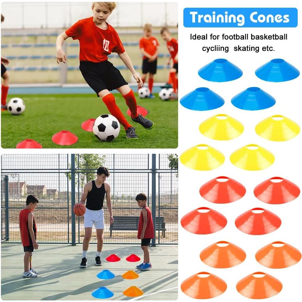 Conjunto de Entrenamiento de Velocidad YGORTECH - Escalera 6M + 16 Conos