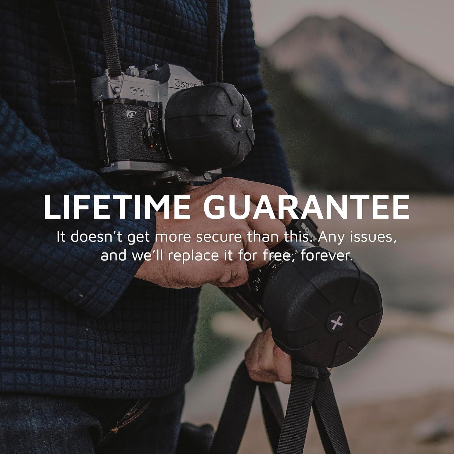 KUVRD Tapa de Lente Universal 2.0 - Paquete de 2, Protección Lentes DSLR