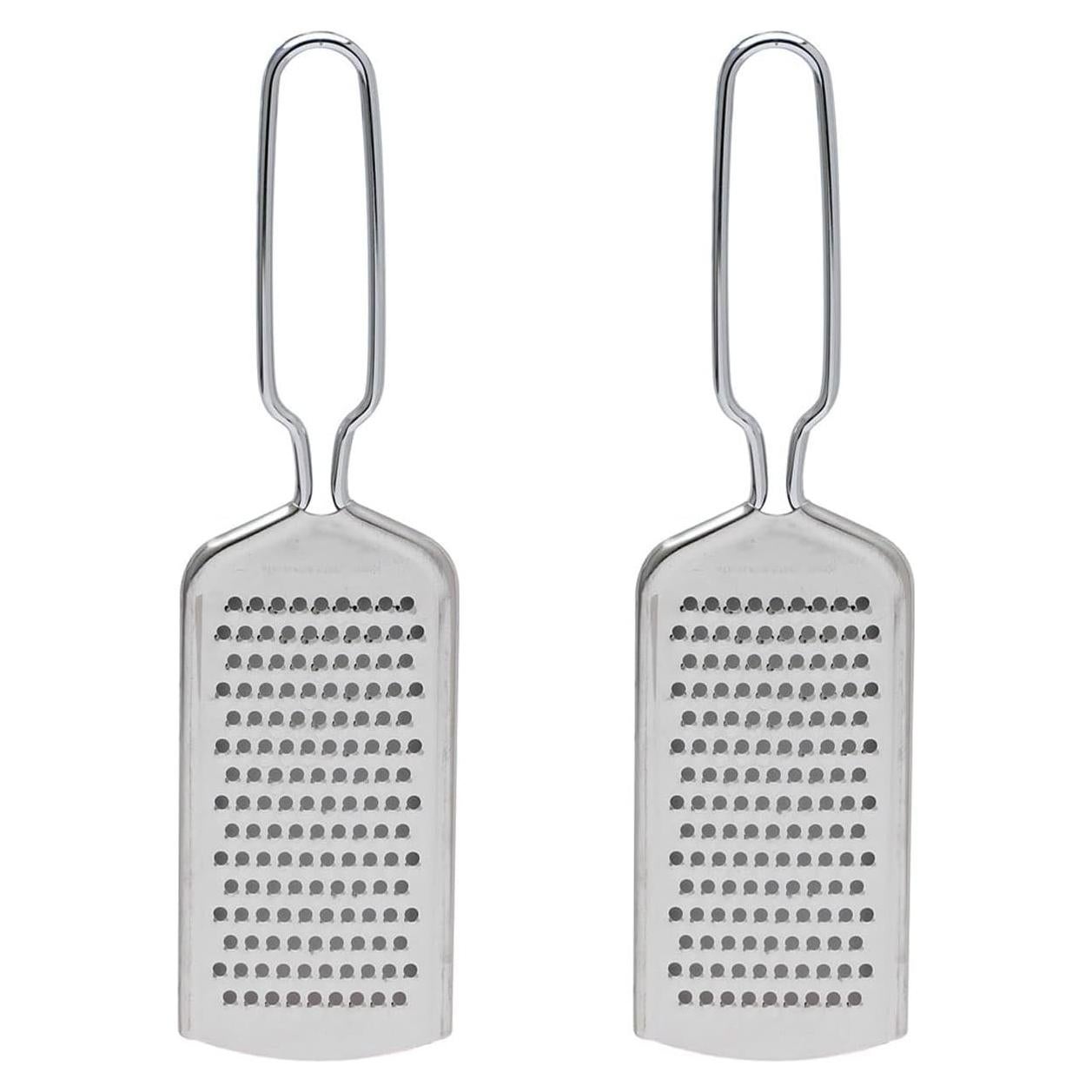 Rallador Zester Manual HIC Kitchen Acero Inoxidable Juego de 2