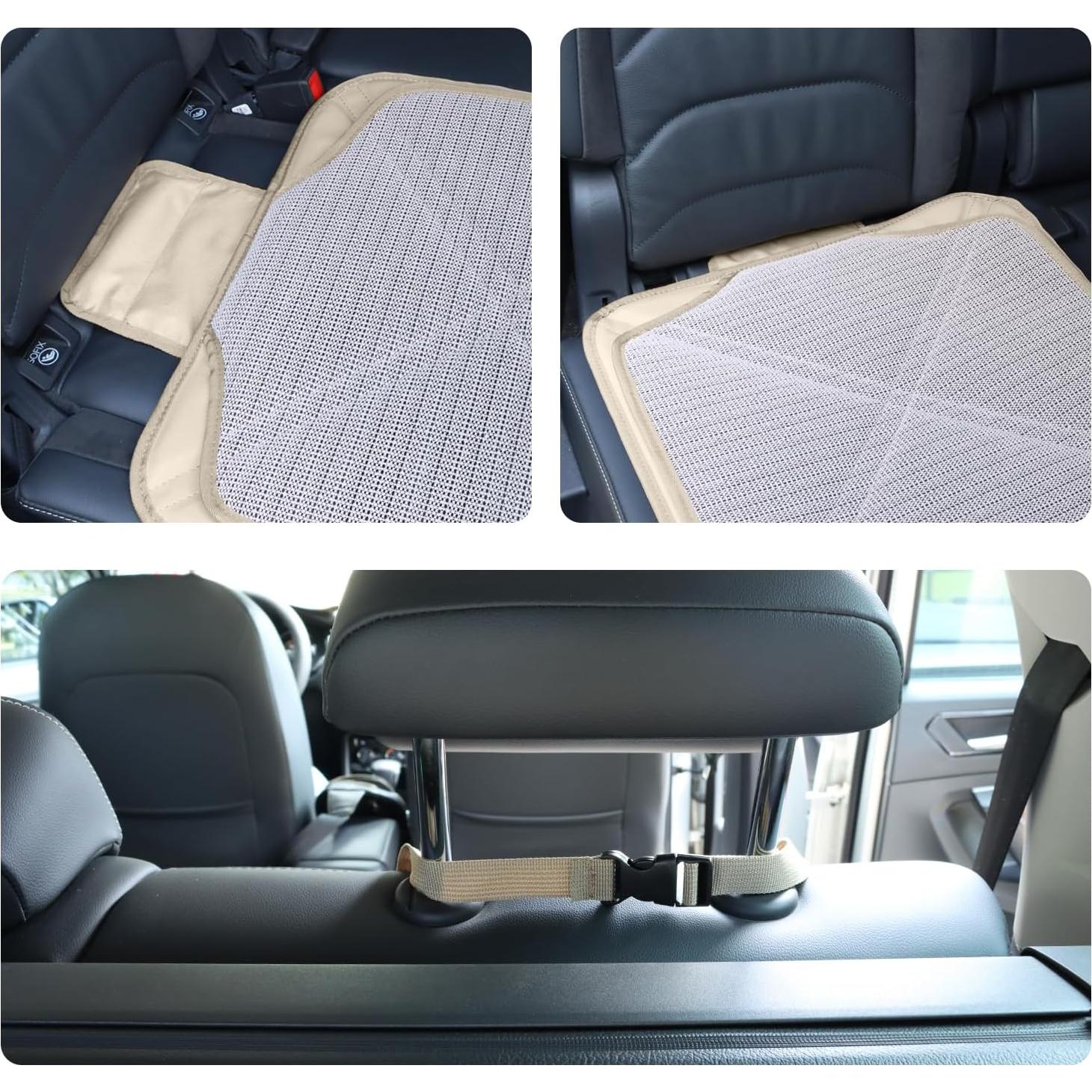 Protector de Asiento de Coche Viaviat FM028 Beige Impermeable