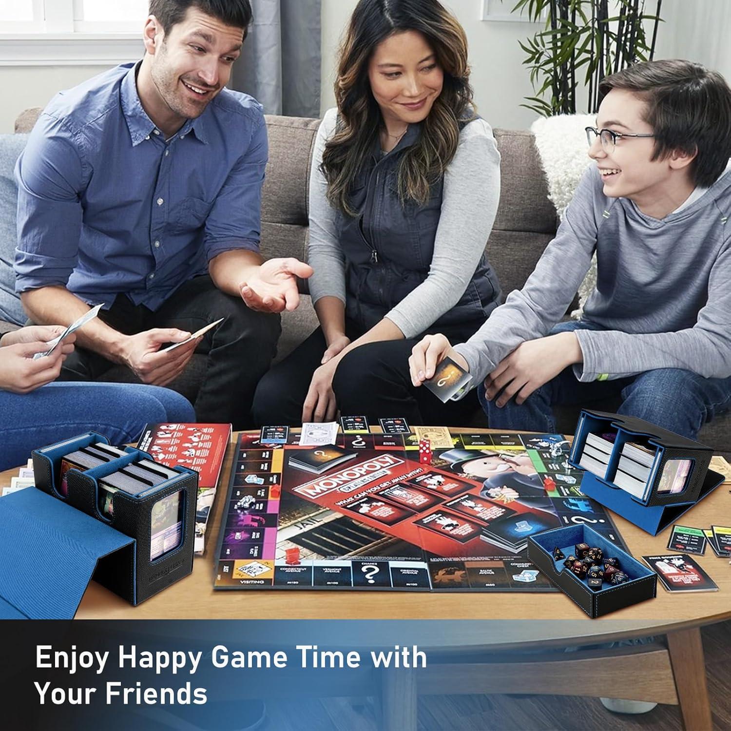 Caja de Deck TiMOVO para Cartas MTG Commander - Almacenamiento 400+ Cartas