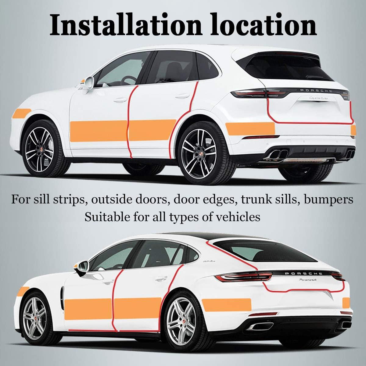 Protector de Bisel de Puerta Storystore Universal Transparente