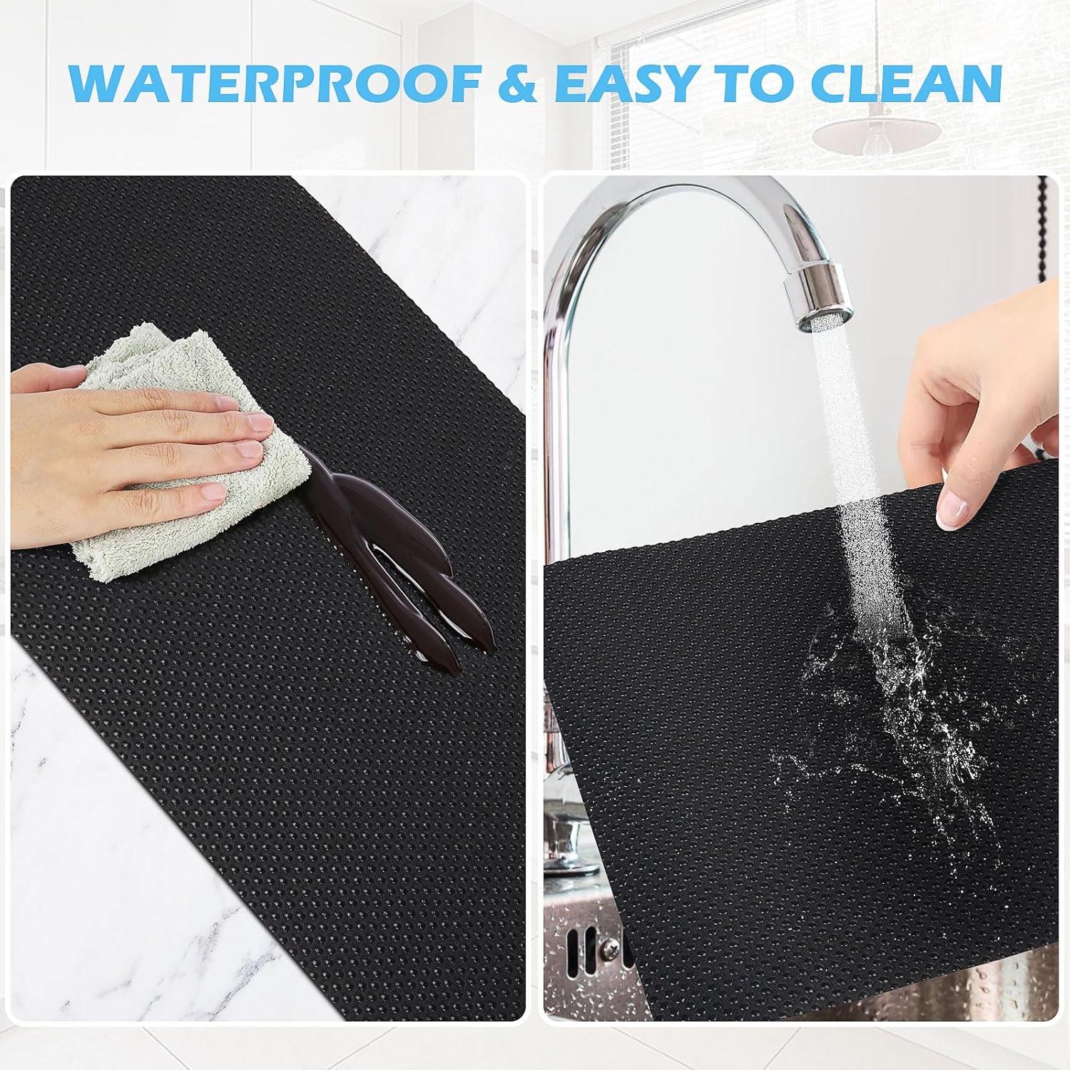 Forro de Estante Impermeable MooiFun 30cm x 3m Antideslizante