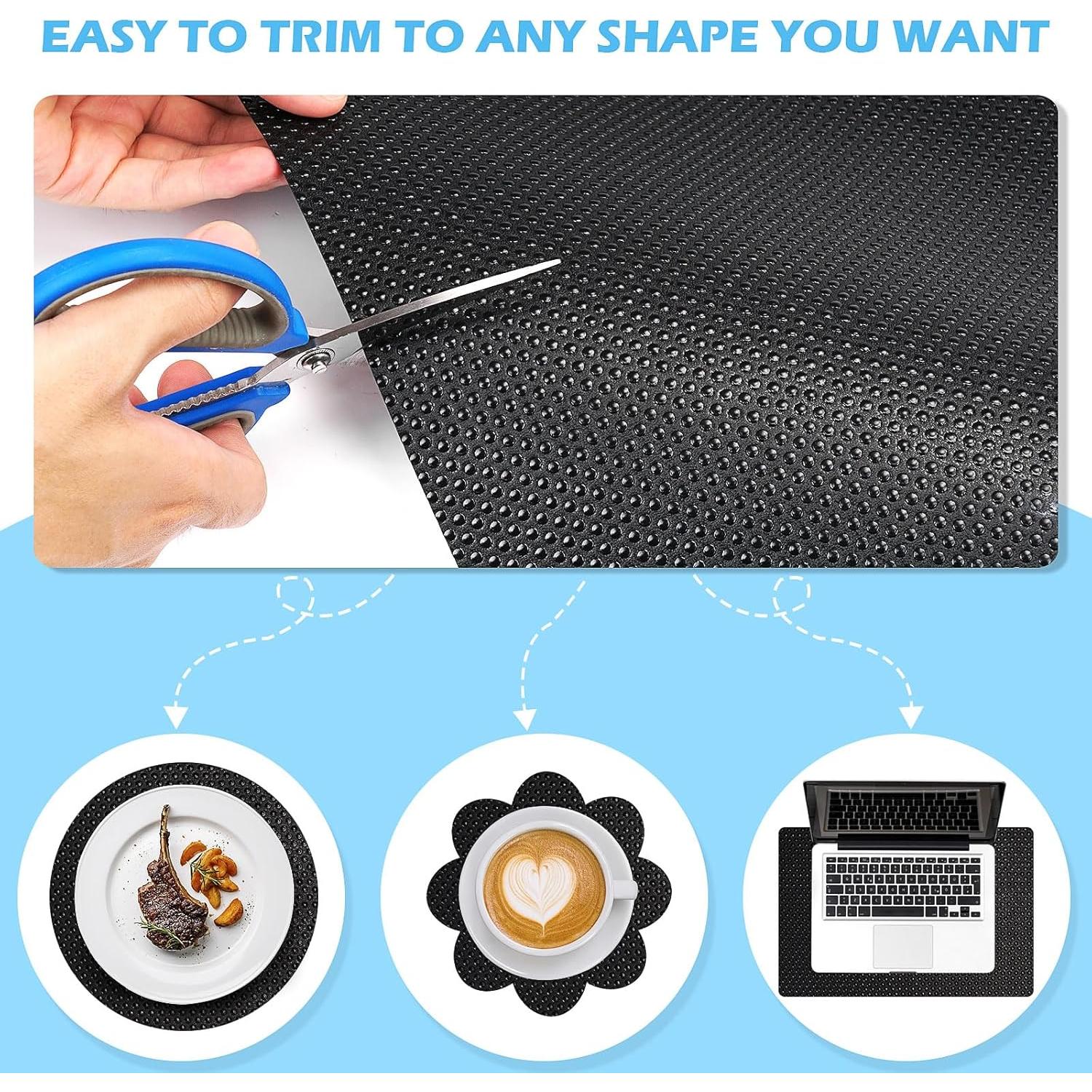 Forro de Estante Impermeable MooiFun 30cm x 3m Antideslizante