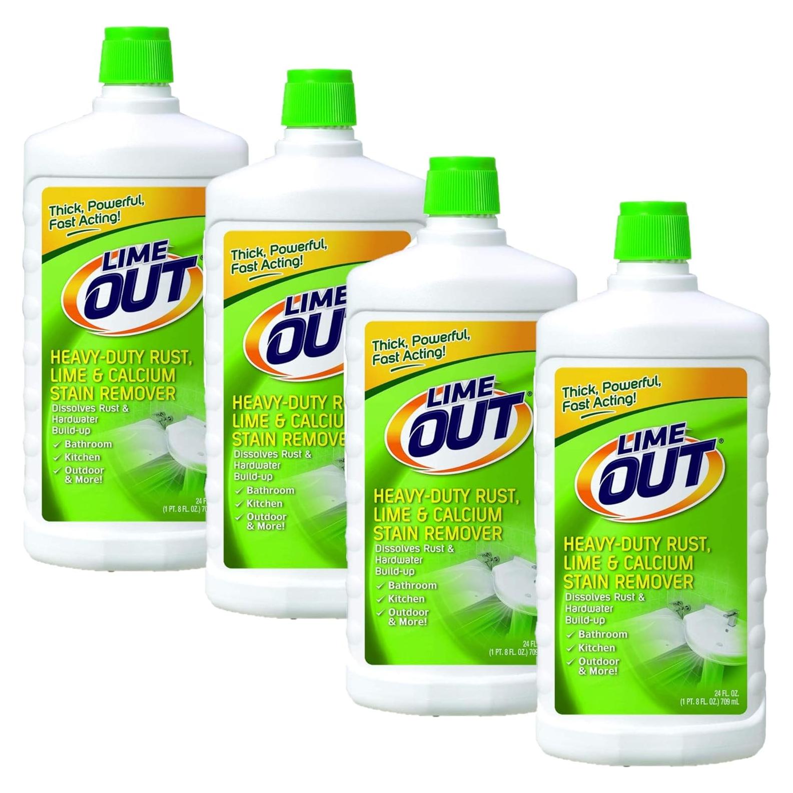 Removedor de Manchas de Óxido Lime Out 710 ml - Paquete de 4