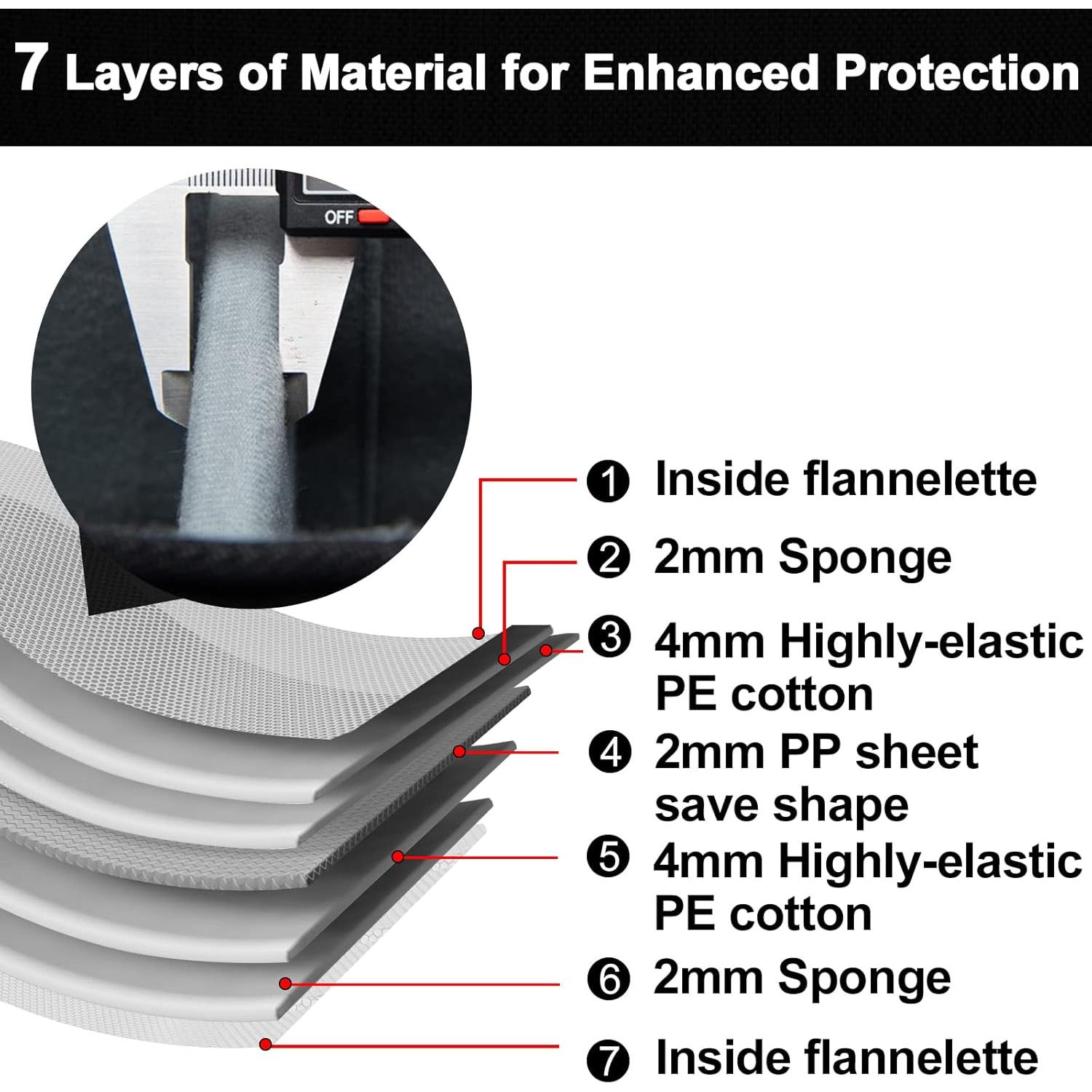 Bolsa de cámara cruzada Cwatcun impermeable para DSLR y SLR