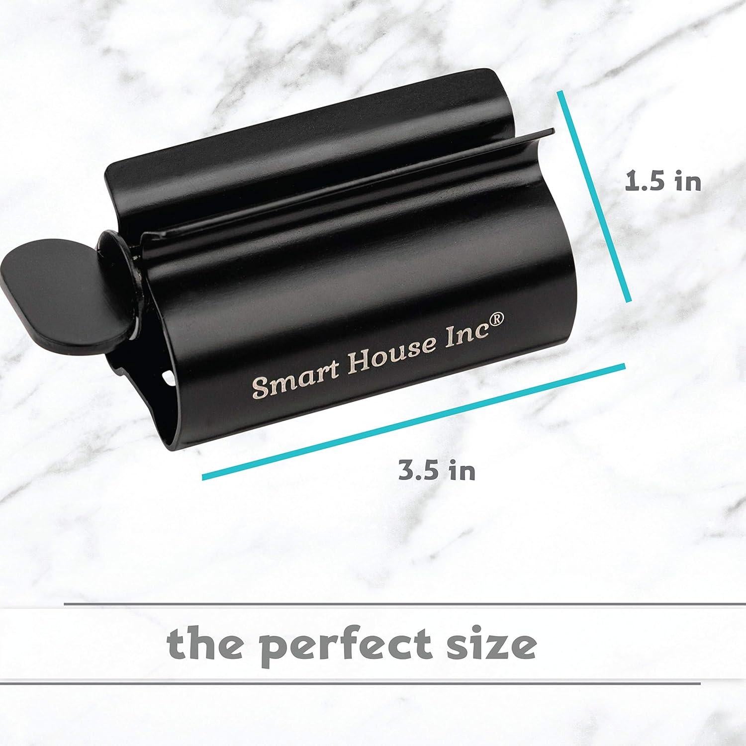 Rodillo Exprimidor de Pasta Dental Smart House Acero Inoxidable