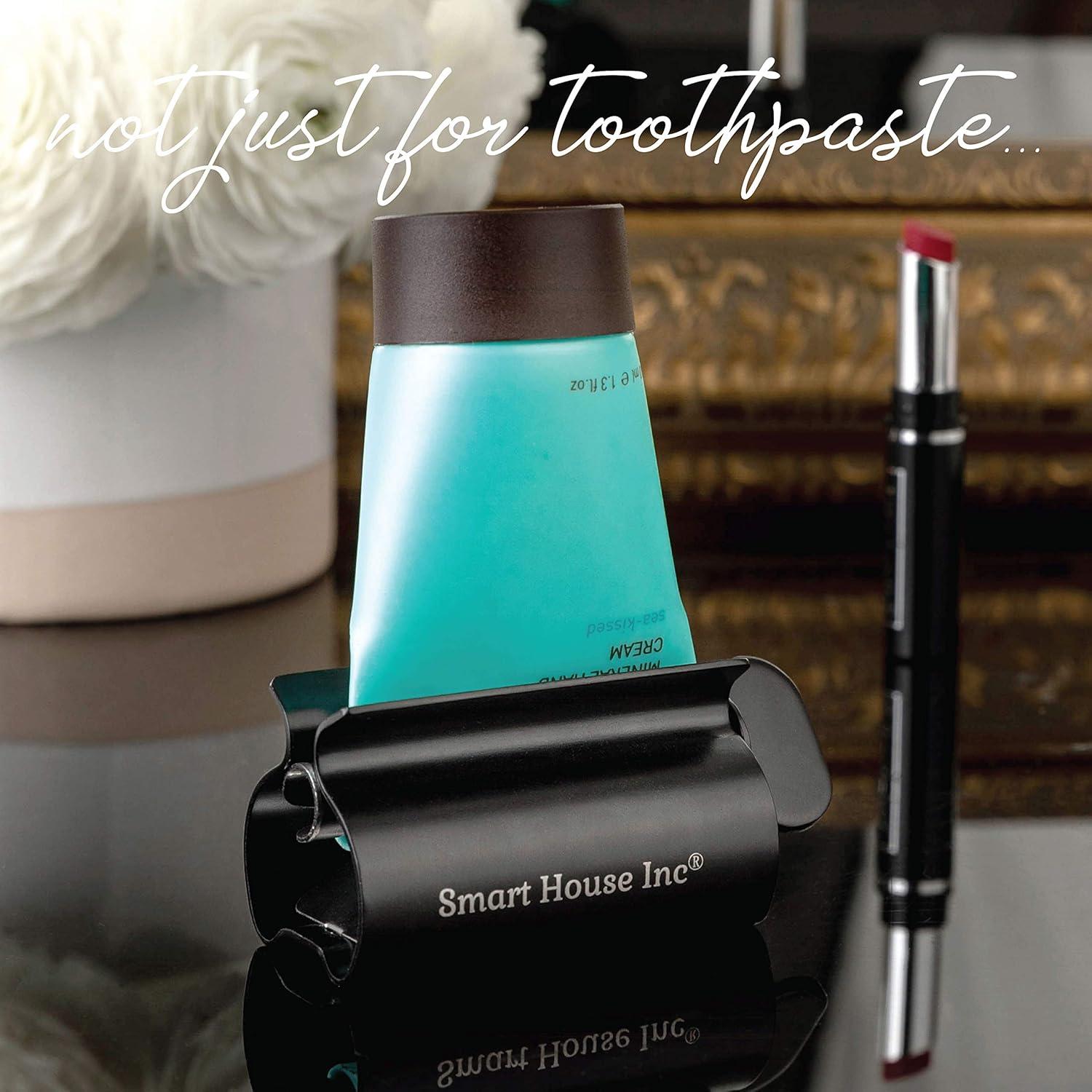 Rodillo Exprimidor de Pasta Dental Smart House Acero Inoxidable