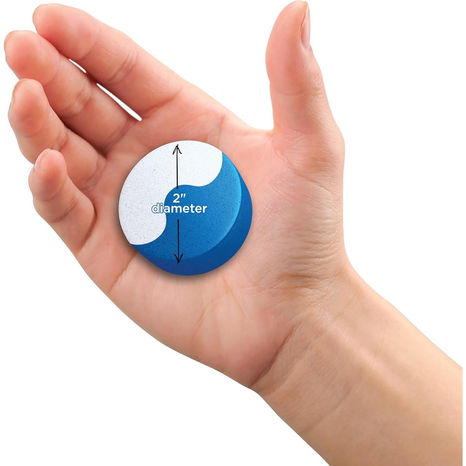 Tabletas Limpiadoras de Inodoro Amazon Basics 5 Unidades 40g