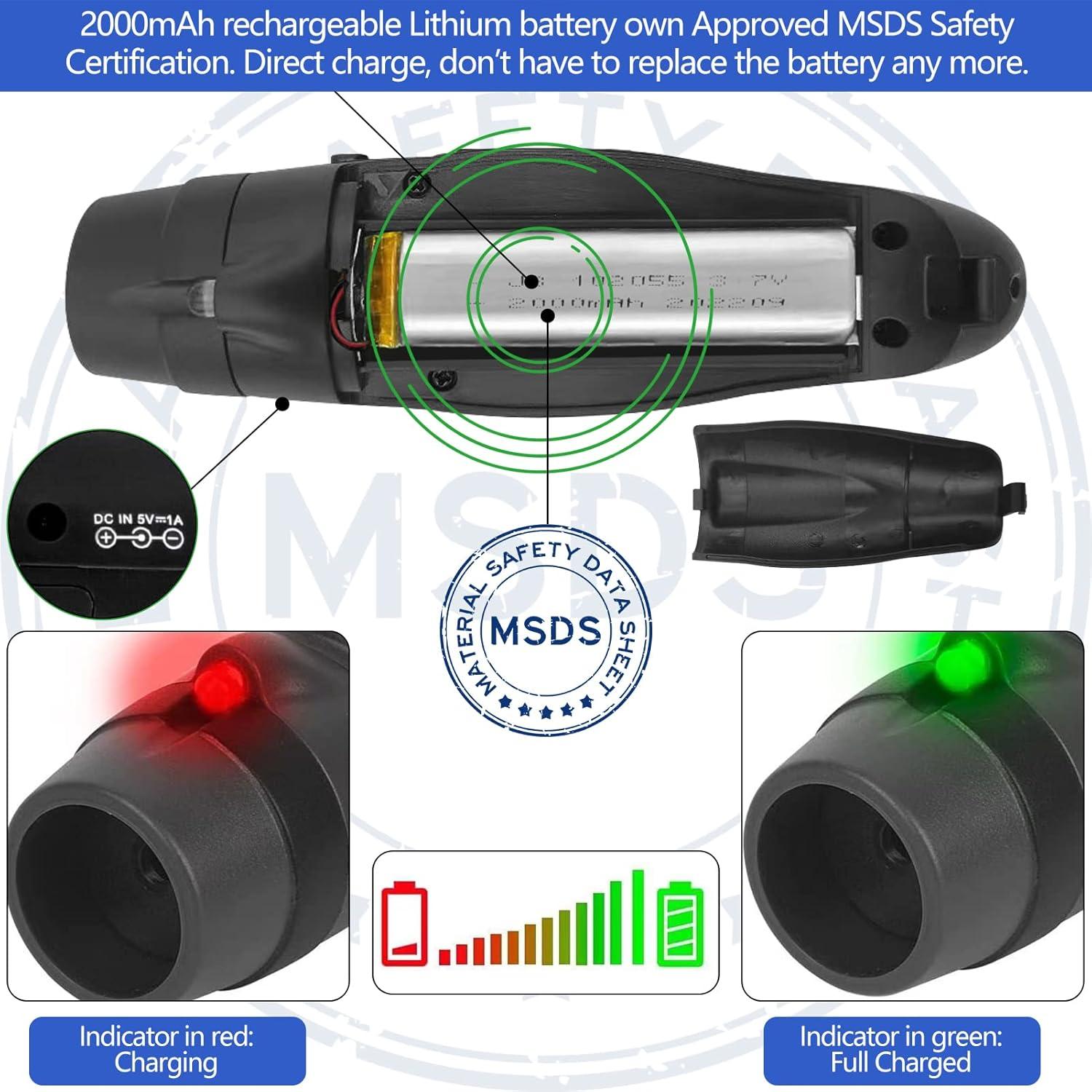 Silbato Electrónico ZHT USB para Árbitros y Emergencias 120dB