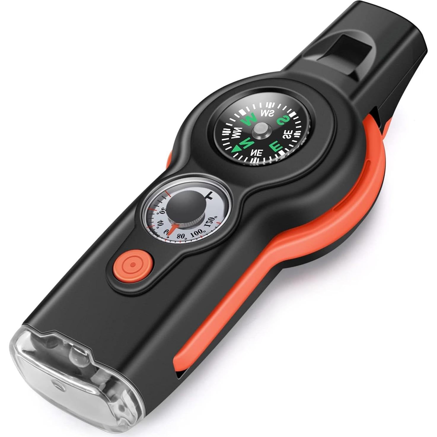 Silbato de Supervivencia 7-en-1 YL Mainland con Cordón