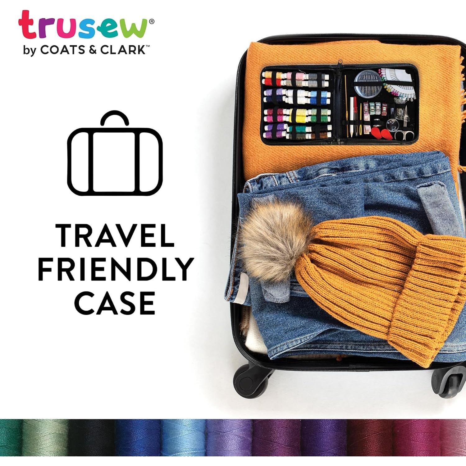 Kit de Costura Grande Coats & Clark 94 Piezas para Emergencias