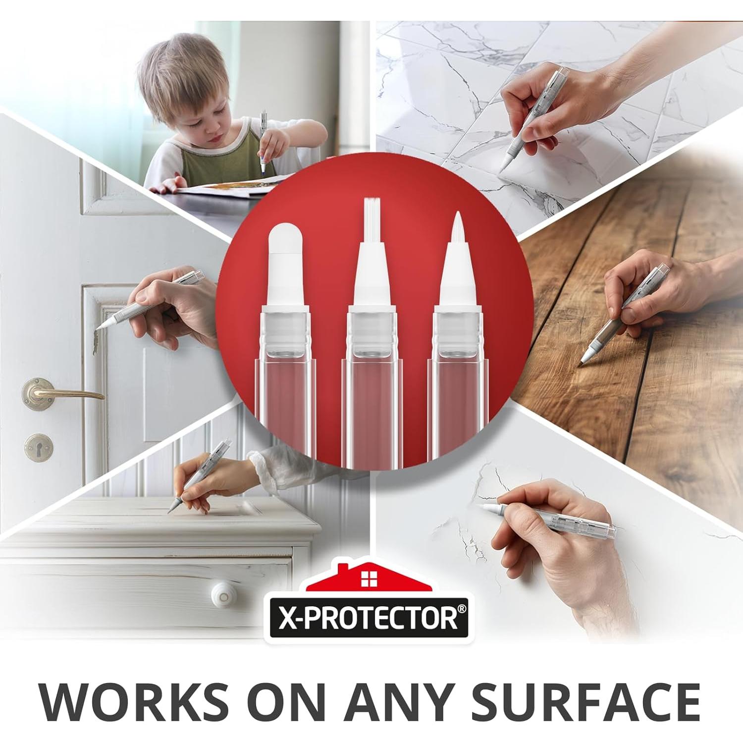 Kit de Lápiz de Pintura Rellenable X-Protector - 3 Piezas