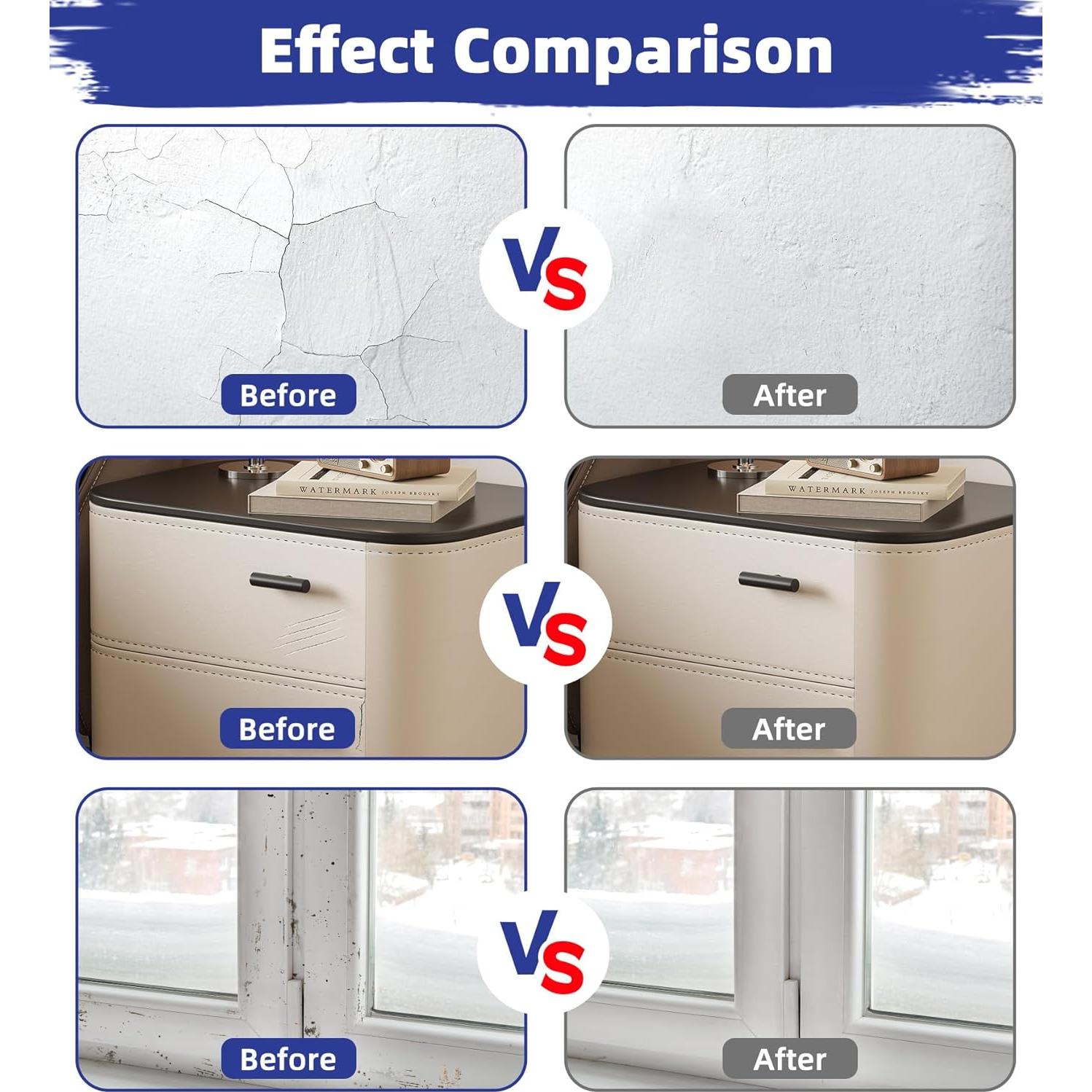 Bolígrafo de Pintura Rellenable YULOFMVE 6 Pcs Reparación