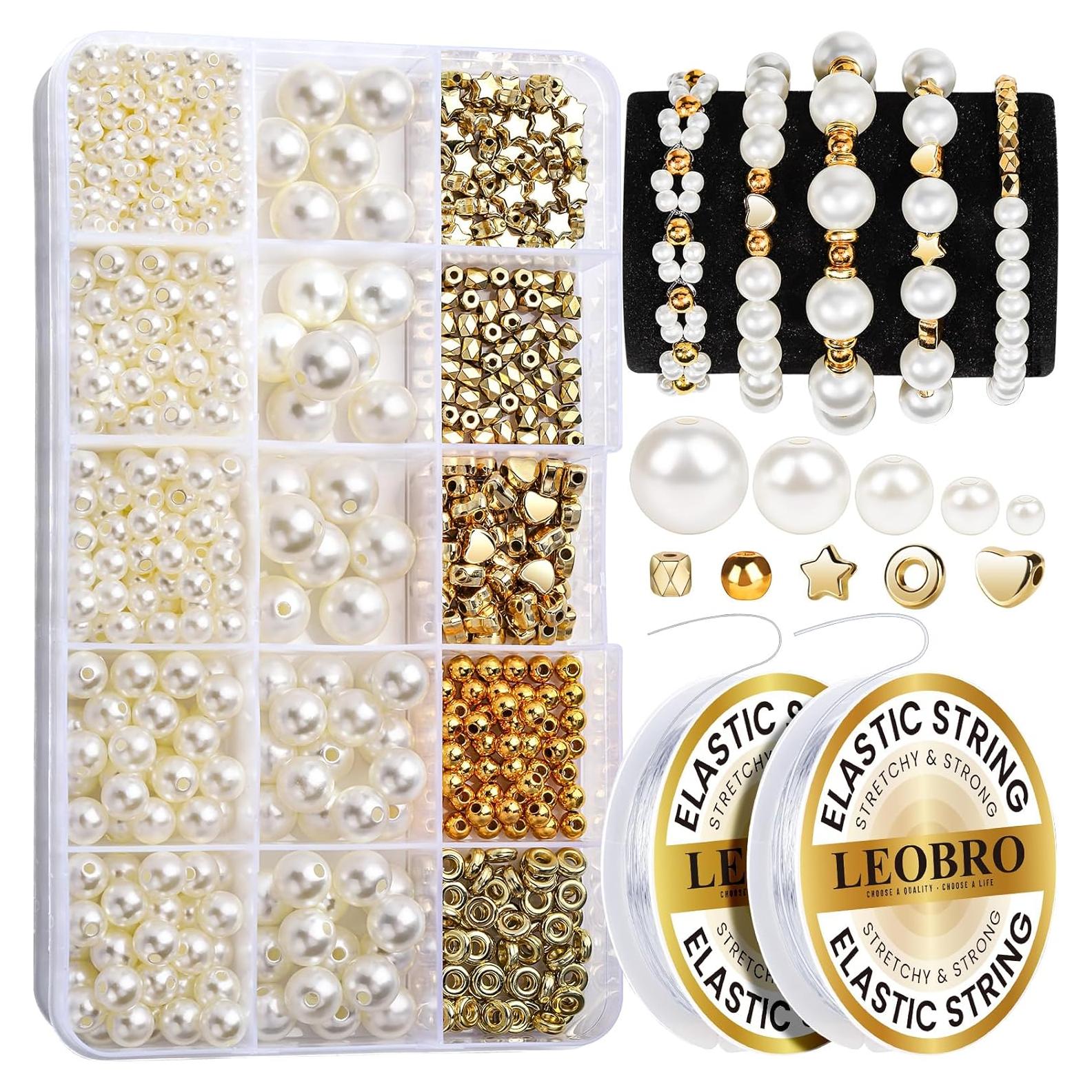 Kit de Perlas para Pulseras LEOBRO 720pcs - DIY Joyería