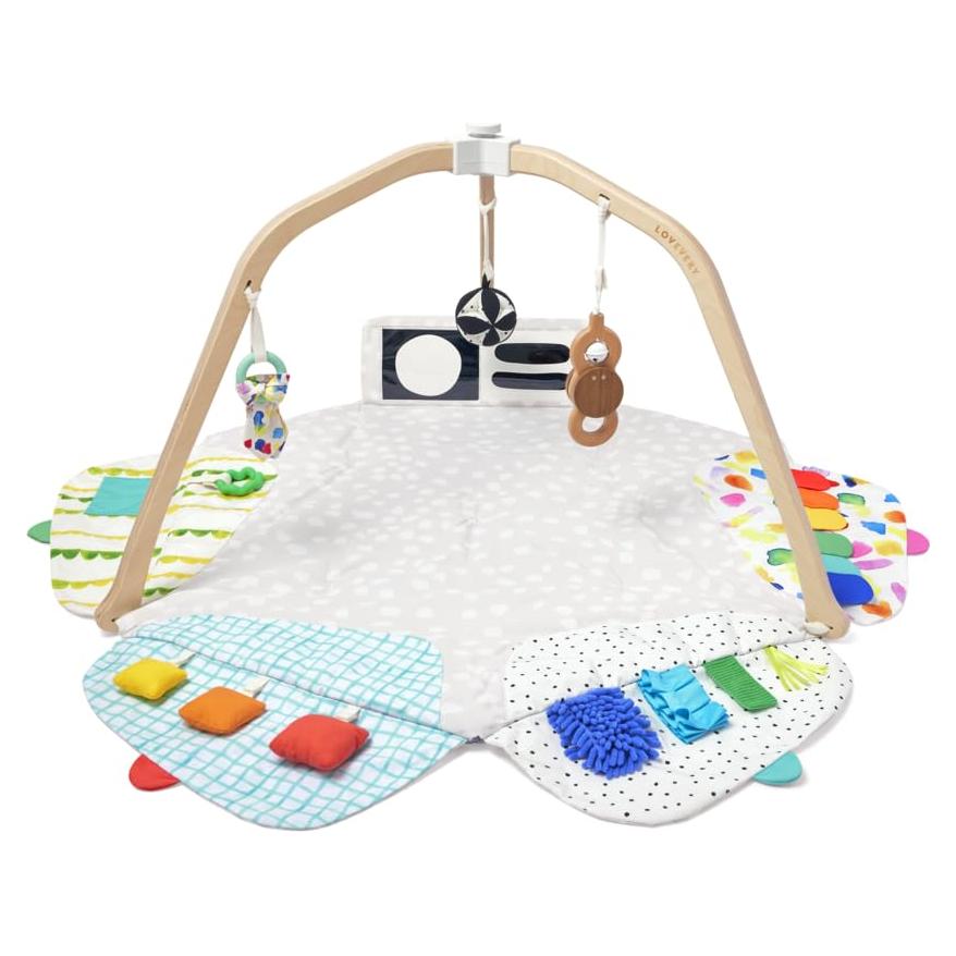 Gimnasio de Juego Lovevery 0+ con Alfombra de Actividades