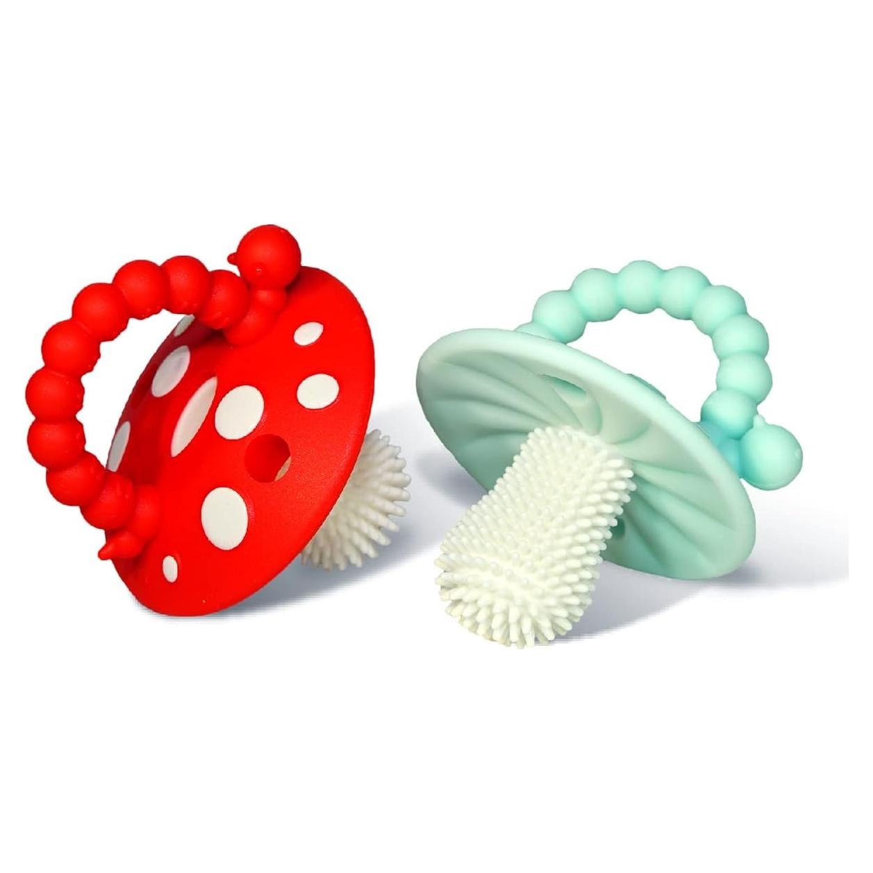 Chupete de Dentición Chompy RaZbaby - Silicona Suave 3M+