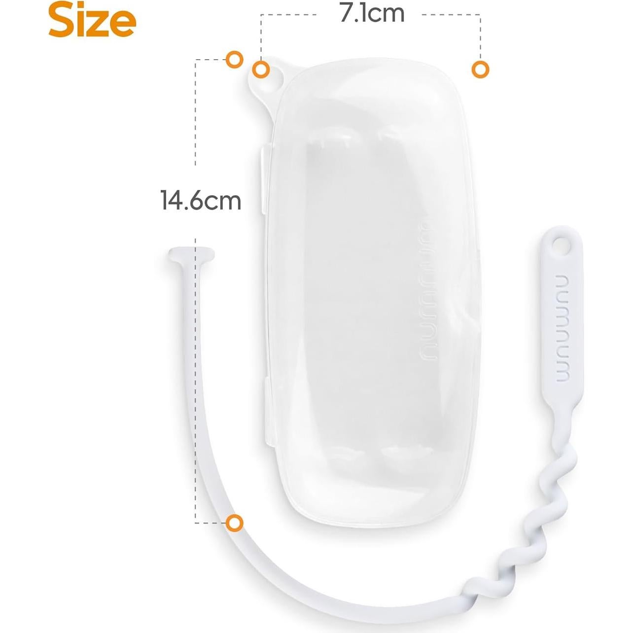 Funda de Viaje GOOtensils para Pre-Cuchara - Transparente