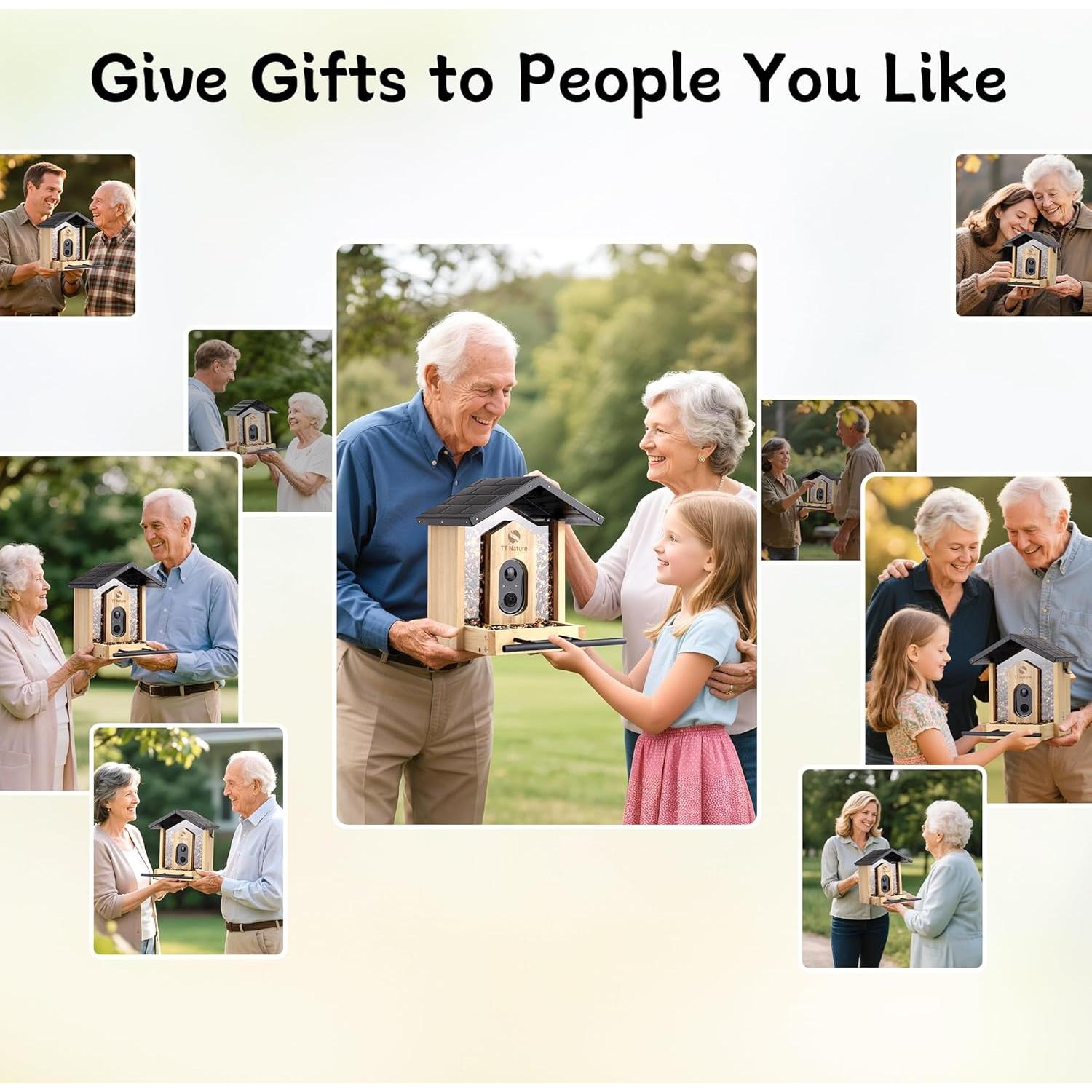 Alimentador de Aves Inteligente TT Nature con Cámara 1.5L