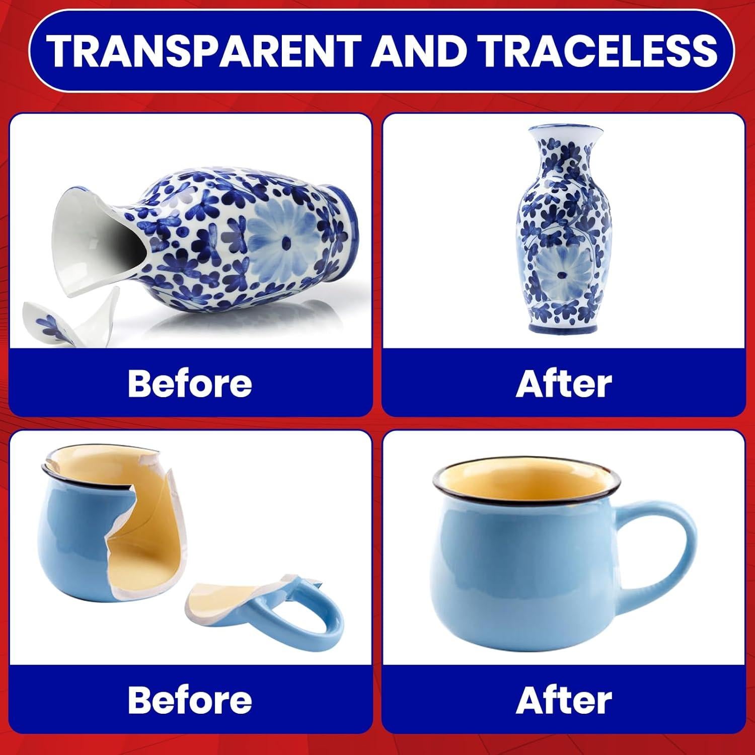 Pegamento Cerámico Atlasbond 73g - Reparación Rápida y Segura