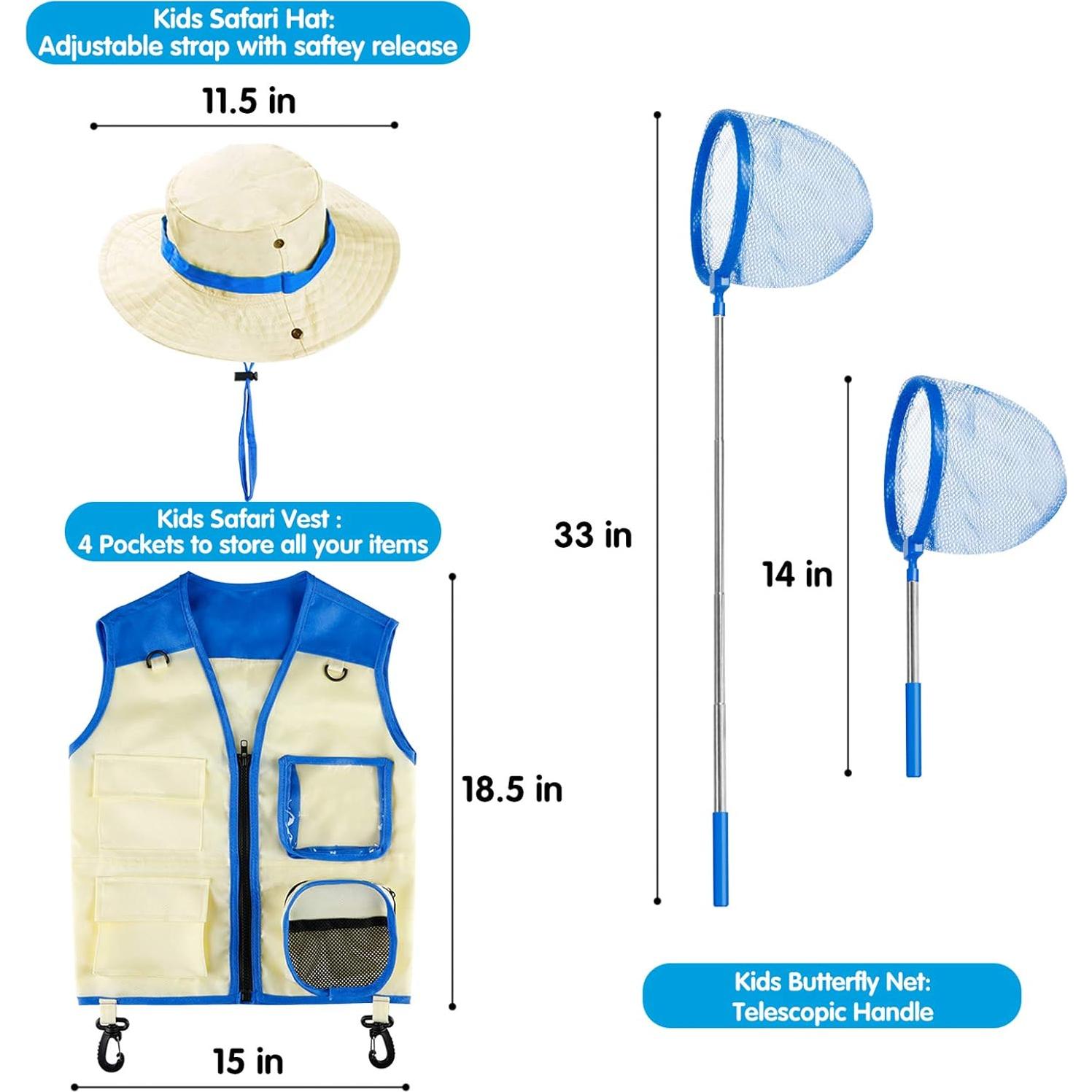 Kit de Explorador INNOCHEER para Niños 3-12 Años - Capturador de Insectos