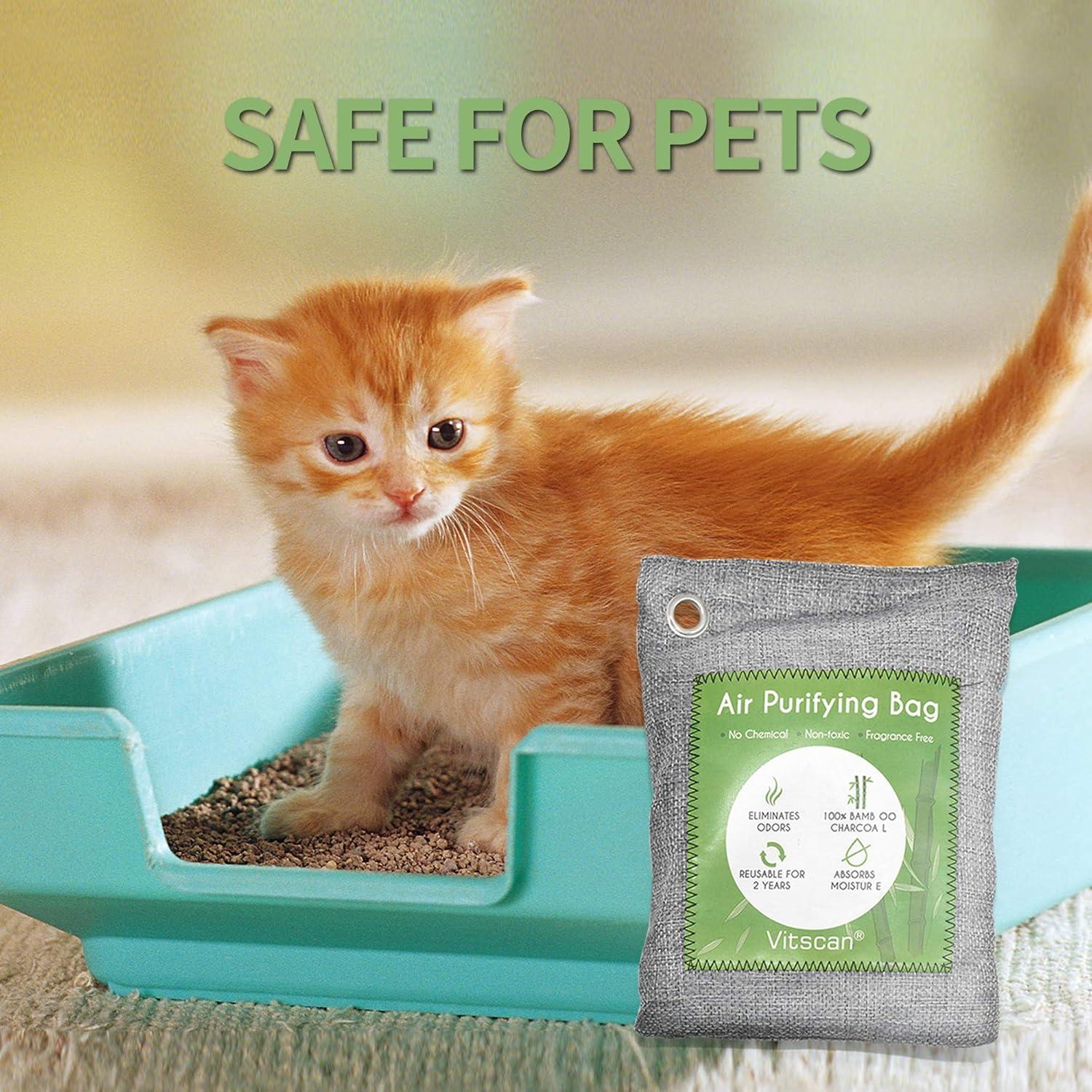 Paquete de 12 Bolsas de Carbón Activado Vitscan 50g y 200g