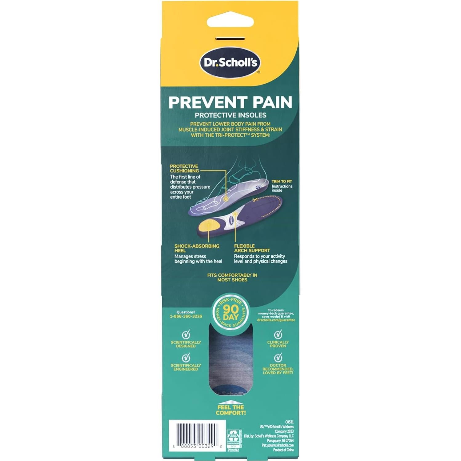 Plantillas Dr. Scholl para Mujeres 6-10 - Prevención Dolor
