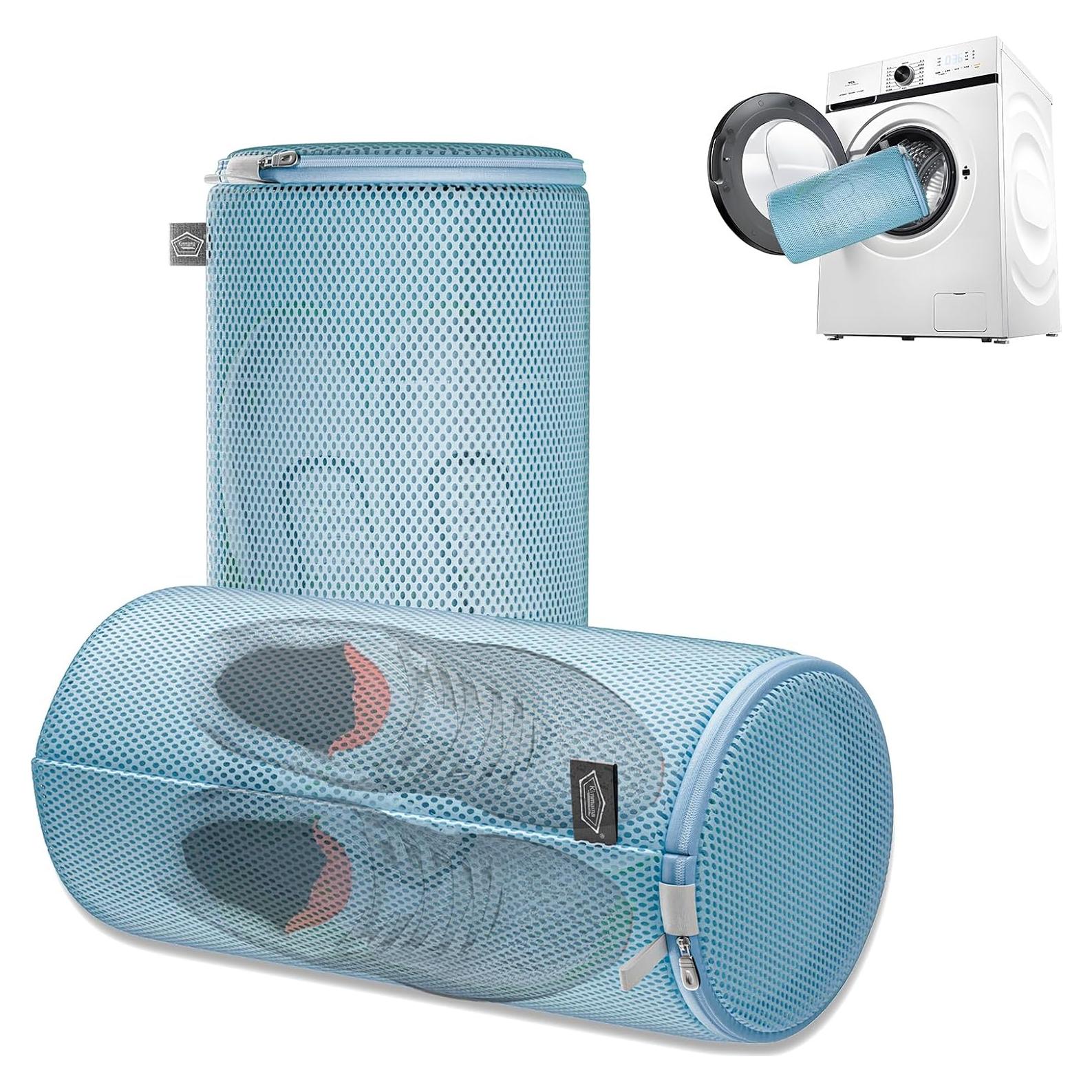 Bolsa de Lavado de Zapatos Kimmama 20x38 cm Azul - 2 Piezas