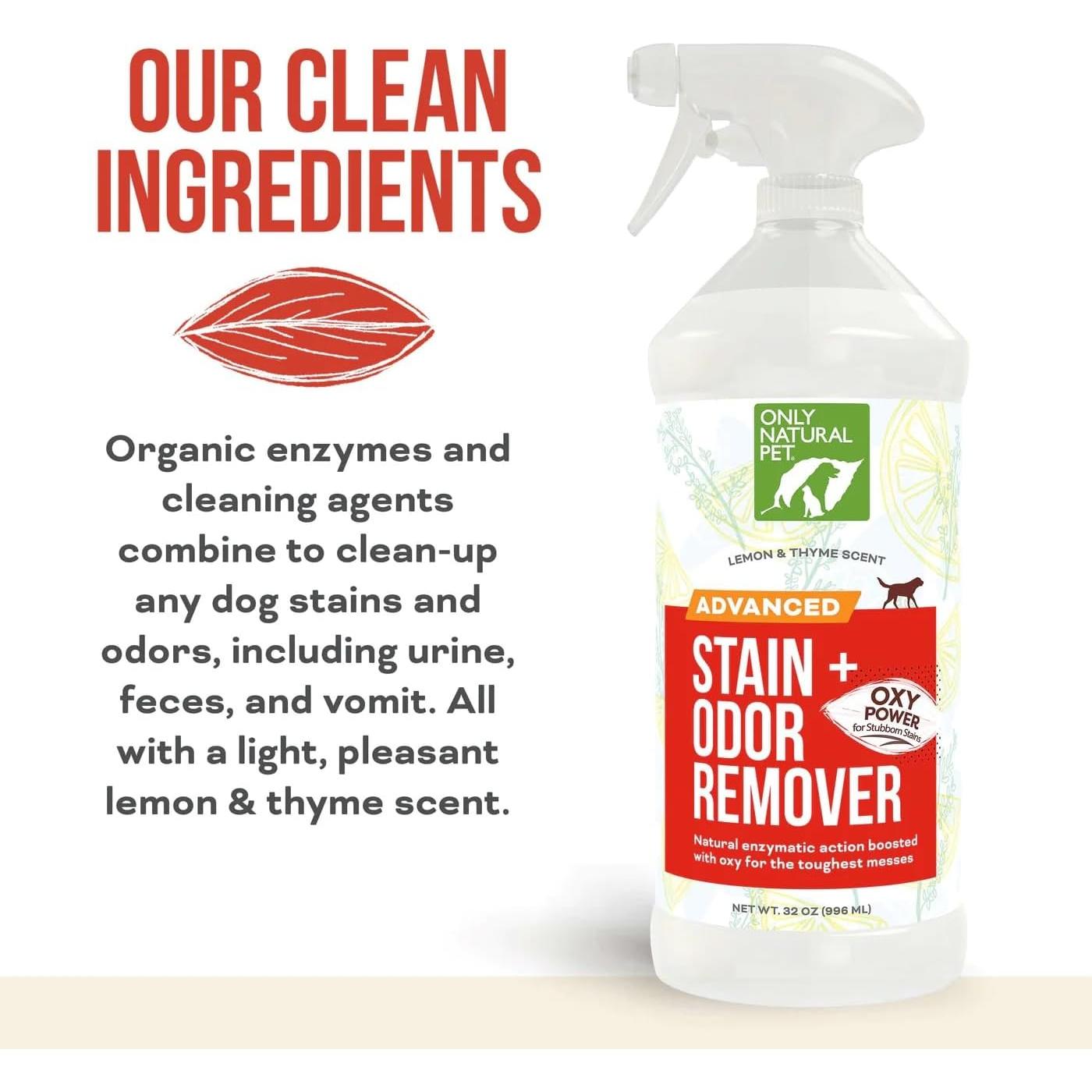 Eliminador de Manchas y Olores para Perros Solo Natural 1L