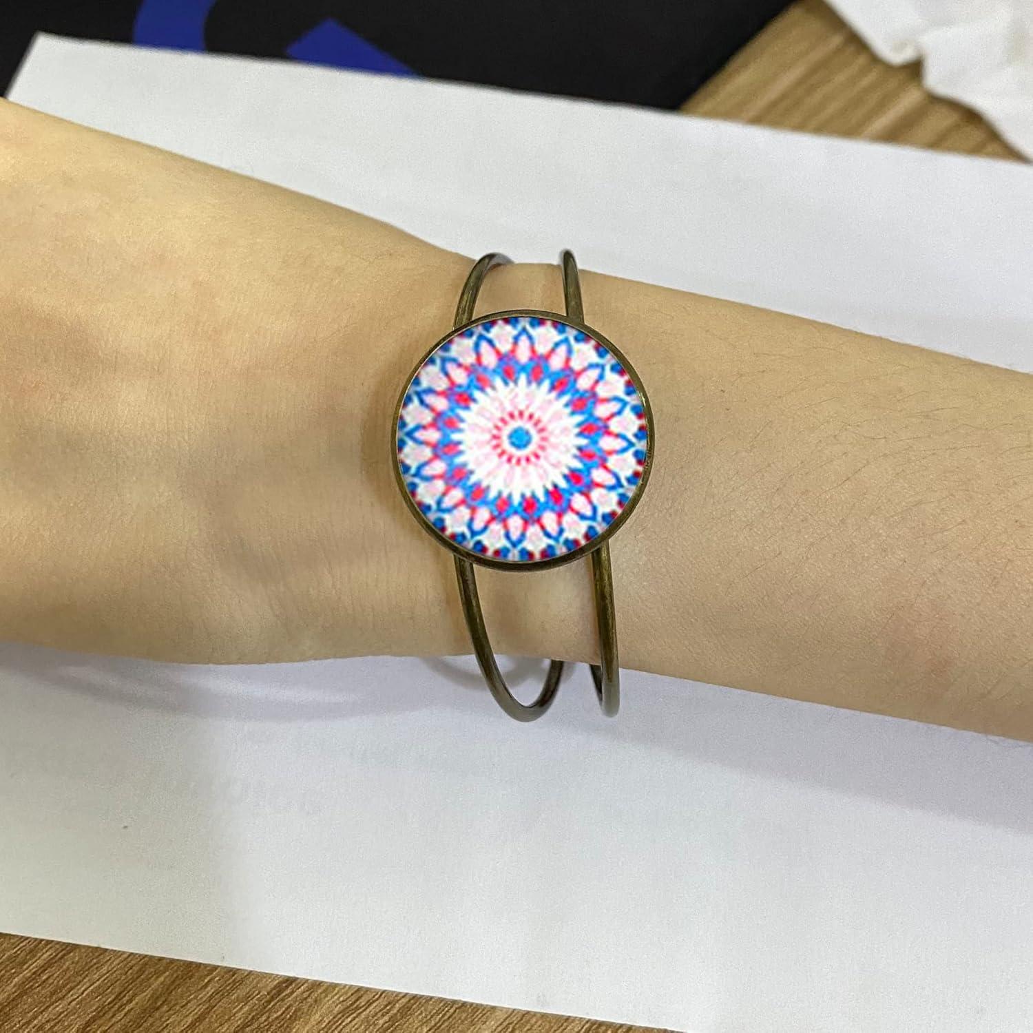 10 Piezas Bandeja Cabochón Ajustable MIAO JIN 25 mm Bronce Antiguo