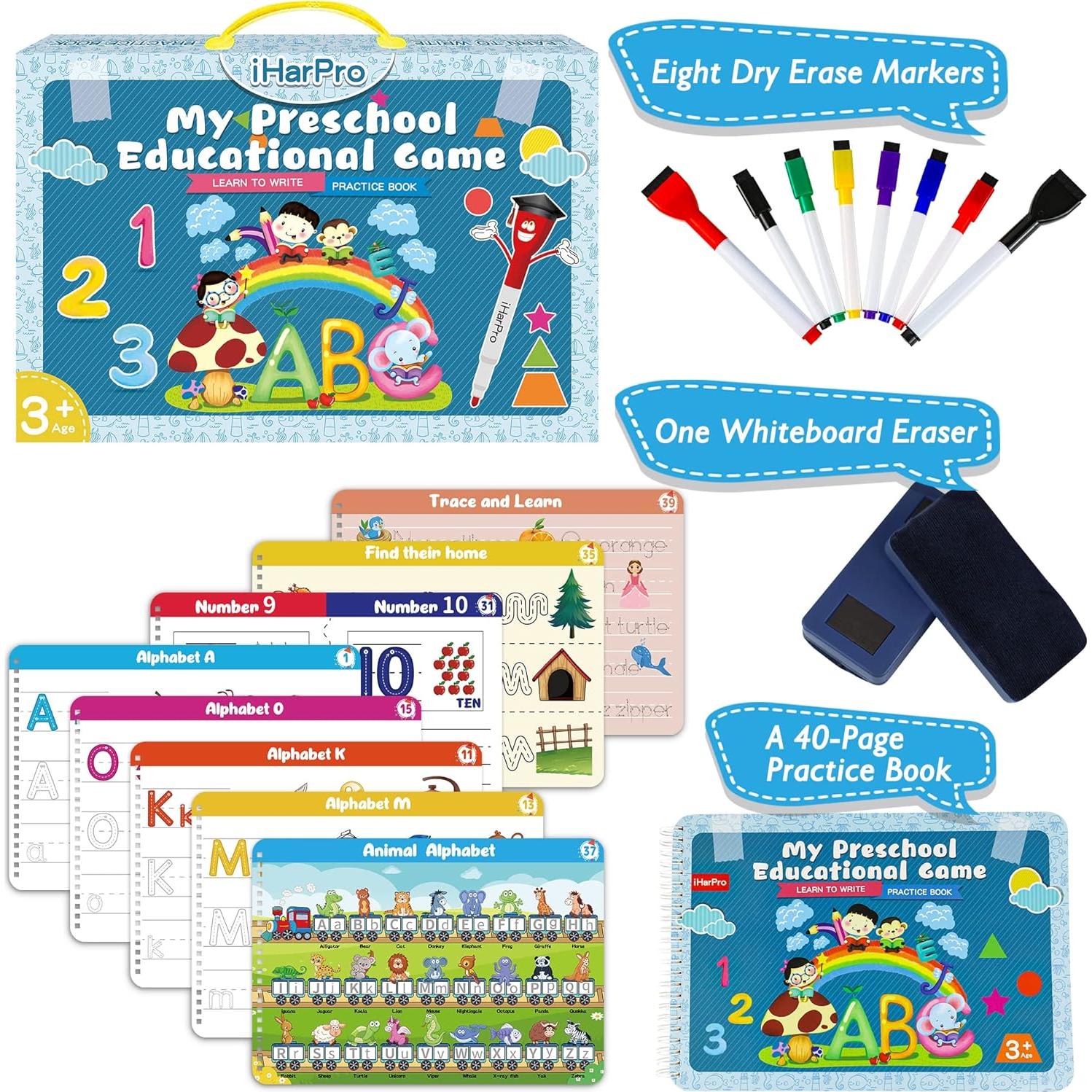 Cuaderno de Escritura iHarPro 40 Páginas para Niños