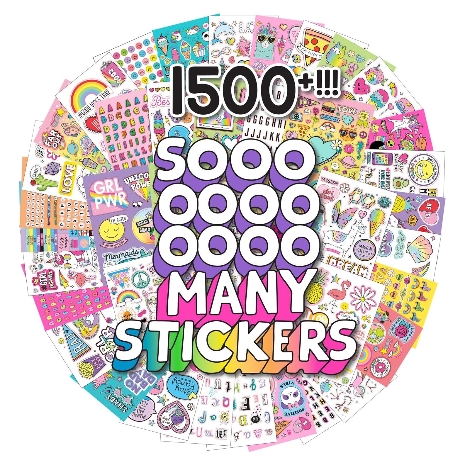 Libro de Stickers Just My Style 1500 Piezas Multicolor