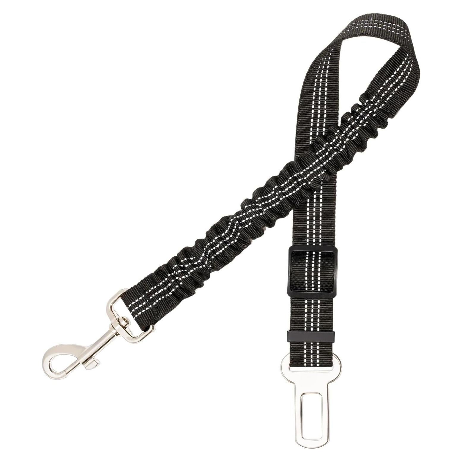 Cinturón de Seguridad para Perros Aerkersun Ajustable Negro