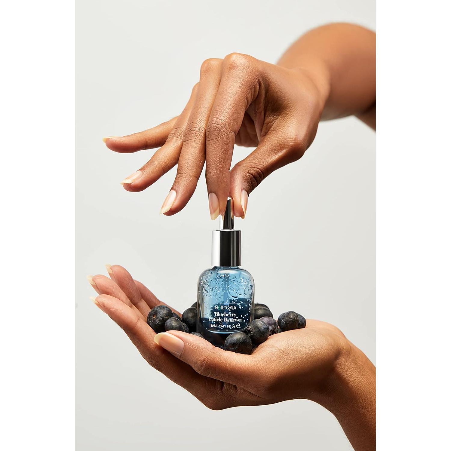 Renovador de Cutículas Nailtopia Arándano 11.6 g - Hidratante Natural