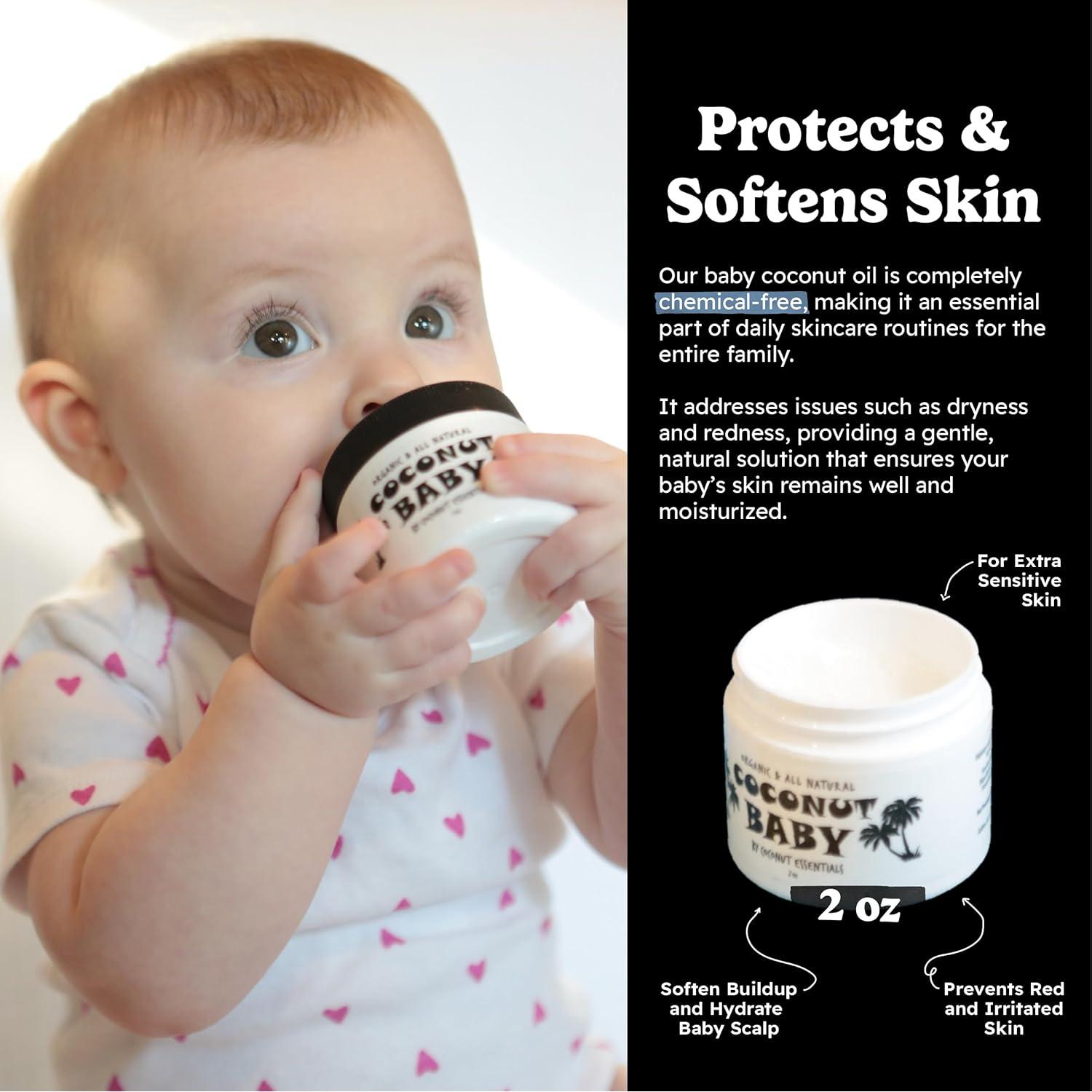 Aceite de Coco Orgánico Coconut Essentials 59 ml Hidratante Piel y Cabello