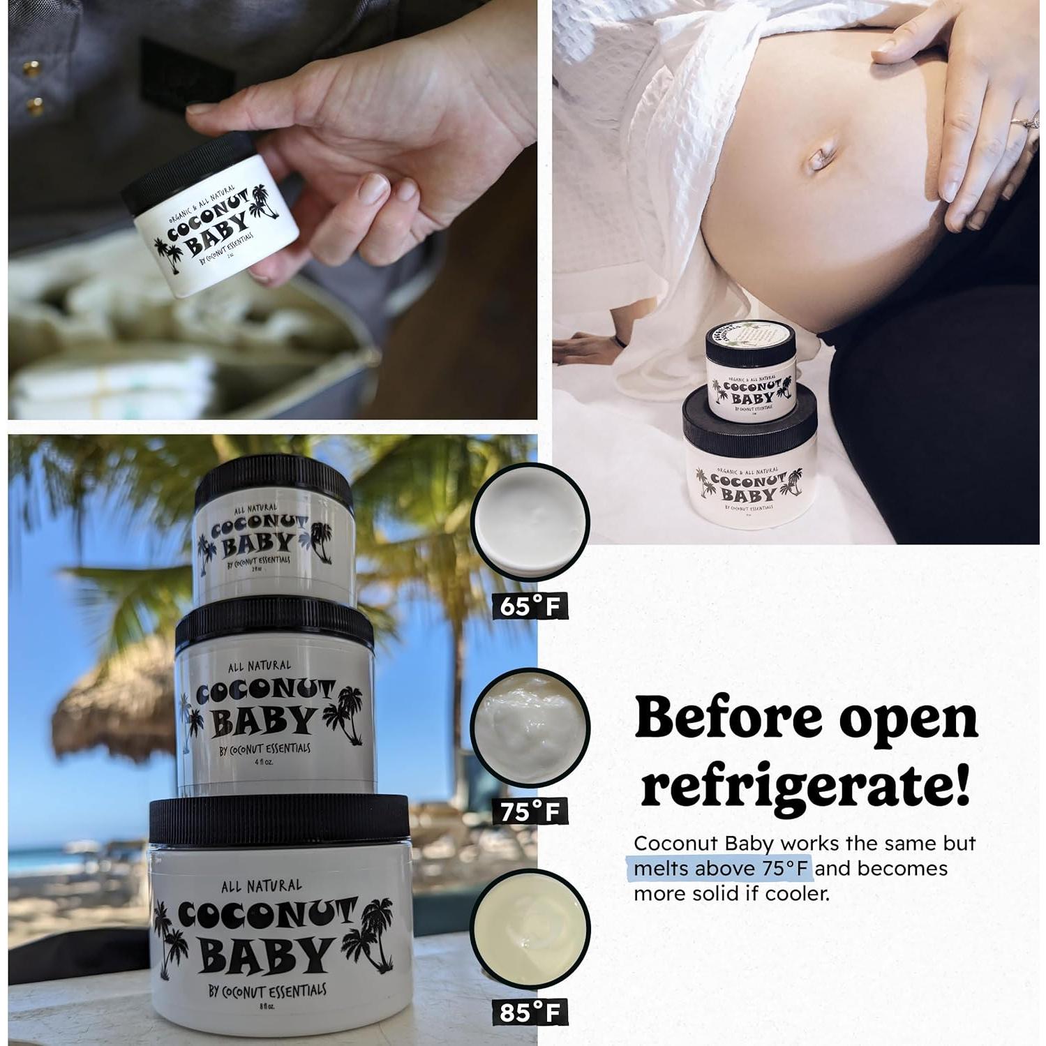 Aceite de Coco Orgánico Coconut Essentials 59 ml Hidratante Piel y Cabello