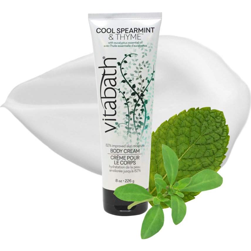 Crema Corporal Vitabath Menta Fresca y Tomillo 236.6 ml