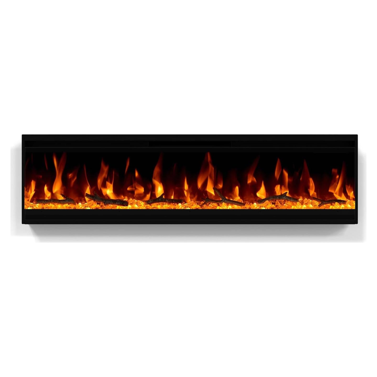 Chimenea Eléctrica Cooboom 101.6 cm Ultra-Fina 1500W