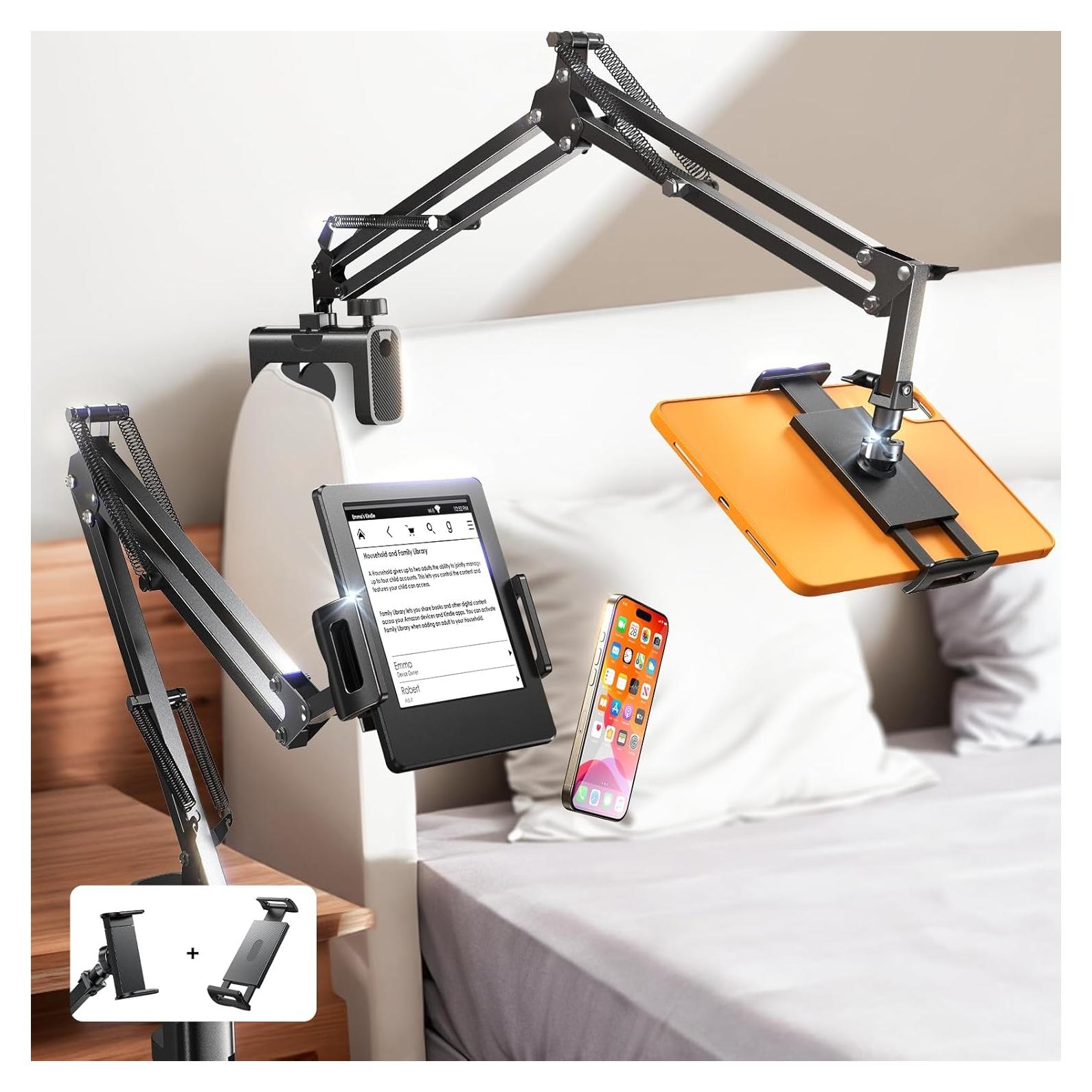 Soporte para Tabletas LISEN 34.6 cm Ajustable para iPad y Kindle