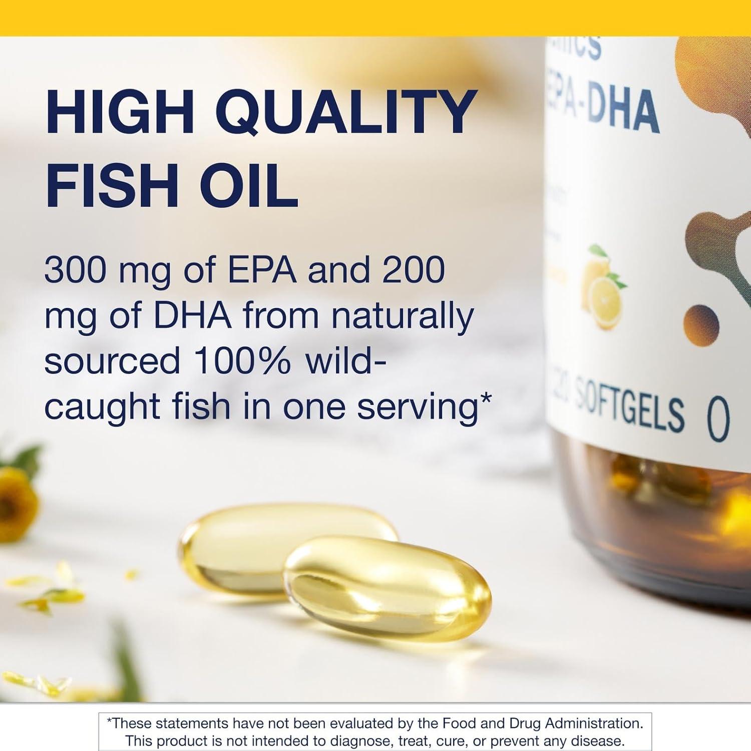 Metagenics OmegaGenics EPA-DHA 500 - Aceite de Pescado 120 Cápsulas