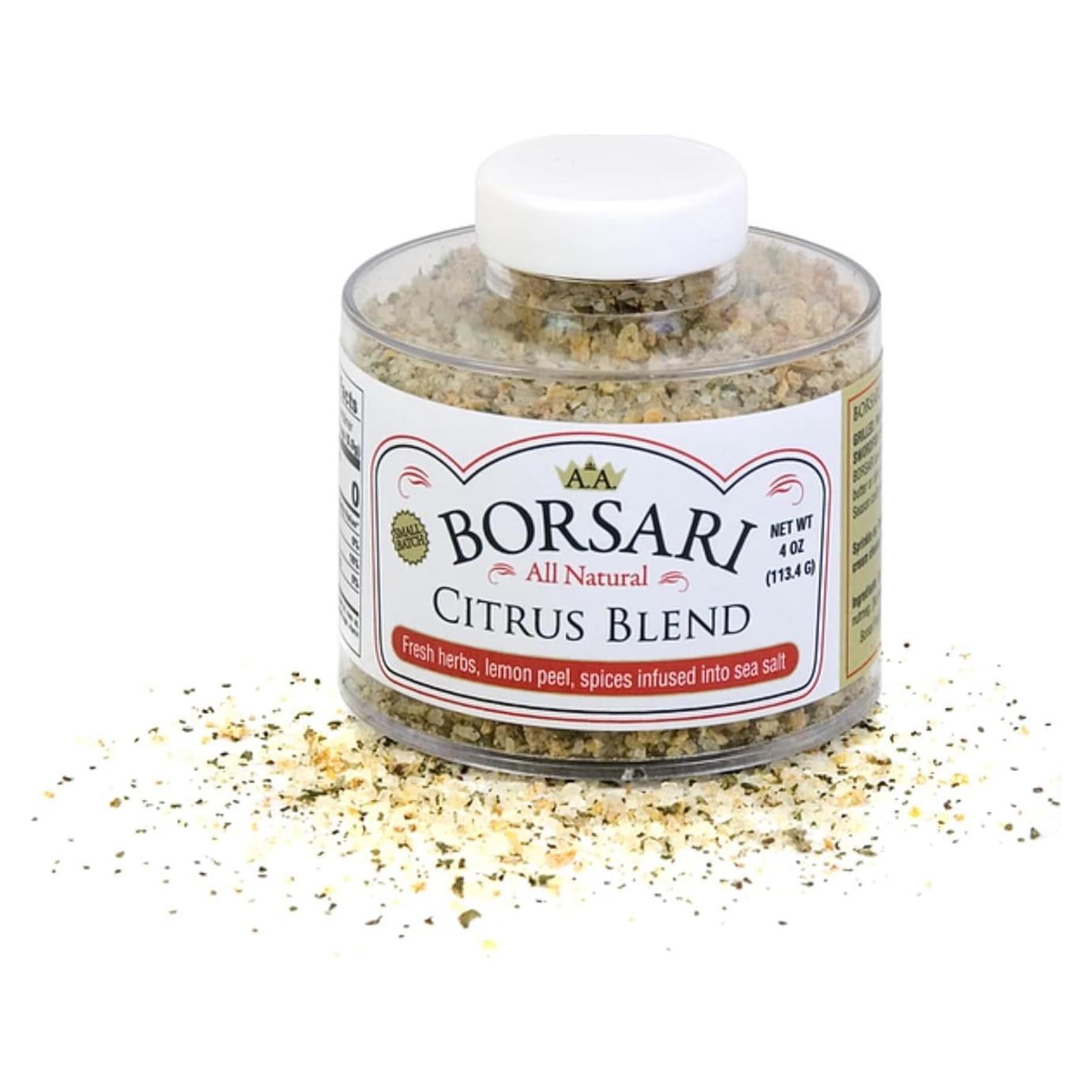 Sal de Cítricos Borsari 113.4g - Sazonador Gourmet Natural