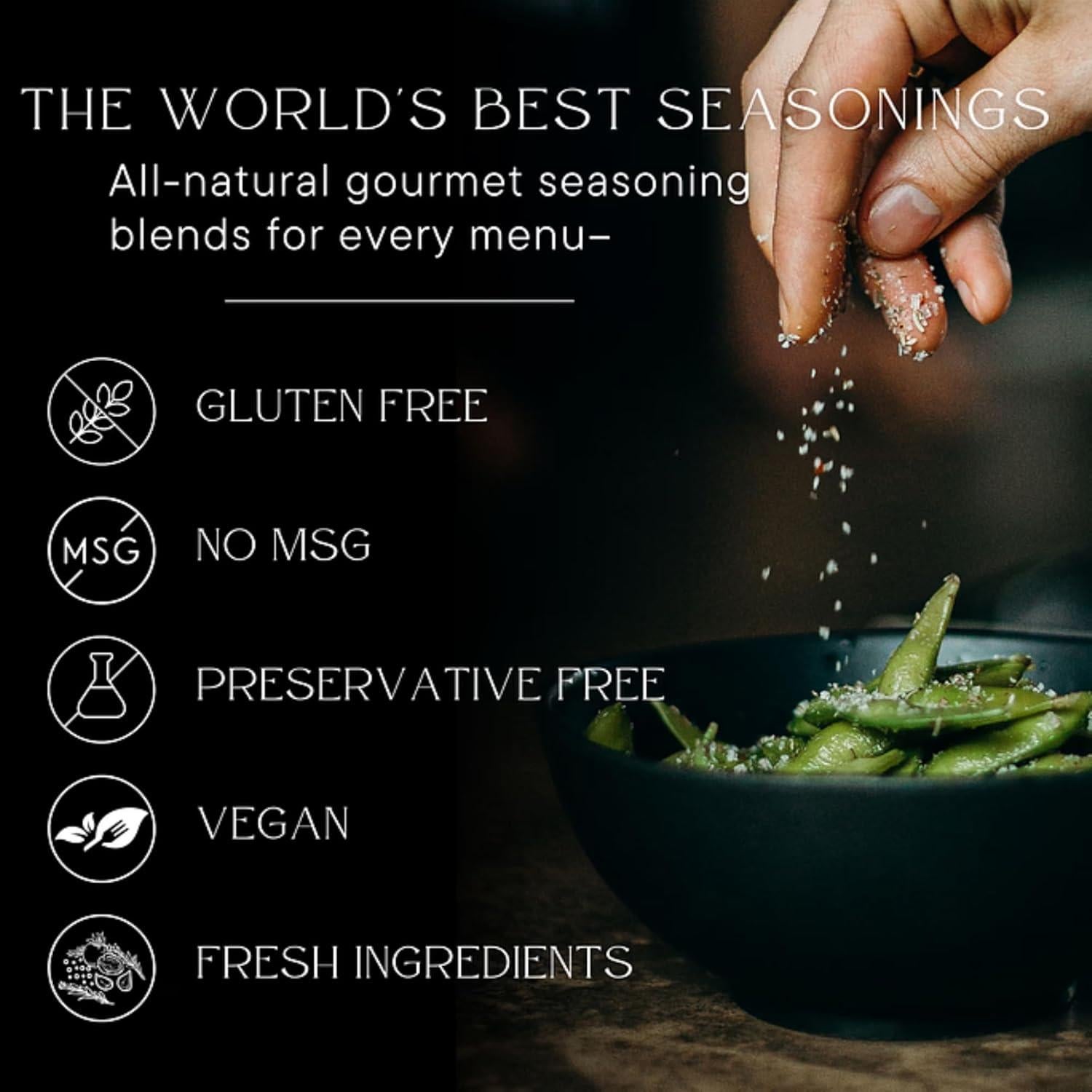 Sal de Cítricos Borsari 113.4g - Sazonador Gourmet Natural